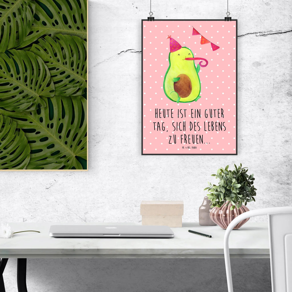 Poster Avocado Party Poster, Handgemaltes Poster, Bild, Kunstdruck, Wanddeko Bild, Posterdruck, Küchenposter, Wandposter, Mr. & Mrs. Panda Poster, Wanddekoration, Kinderposter, Designposter, Wanddeko, Raumdekoration, Avocado, Veggie, Vegan, Gesund, Happy Birthday, Avocados, Schulabschluss, Party, Abschluss, Firmenfeier, Abi, Jahrestag, Prüfung, Jubiläum, Feier, Geburtstag, Feierei, Bestanden, Lieblingstag, Klassenfeier, Geburtstagsfeier, Abifeier