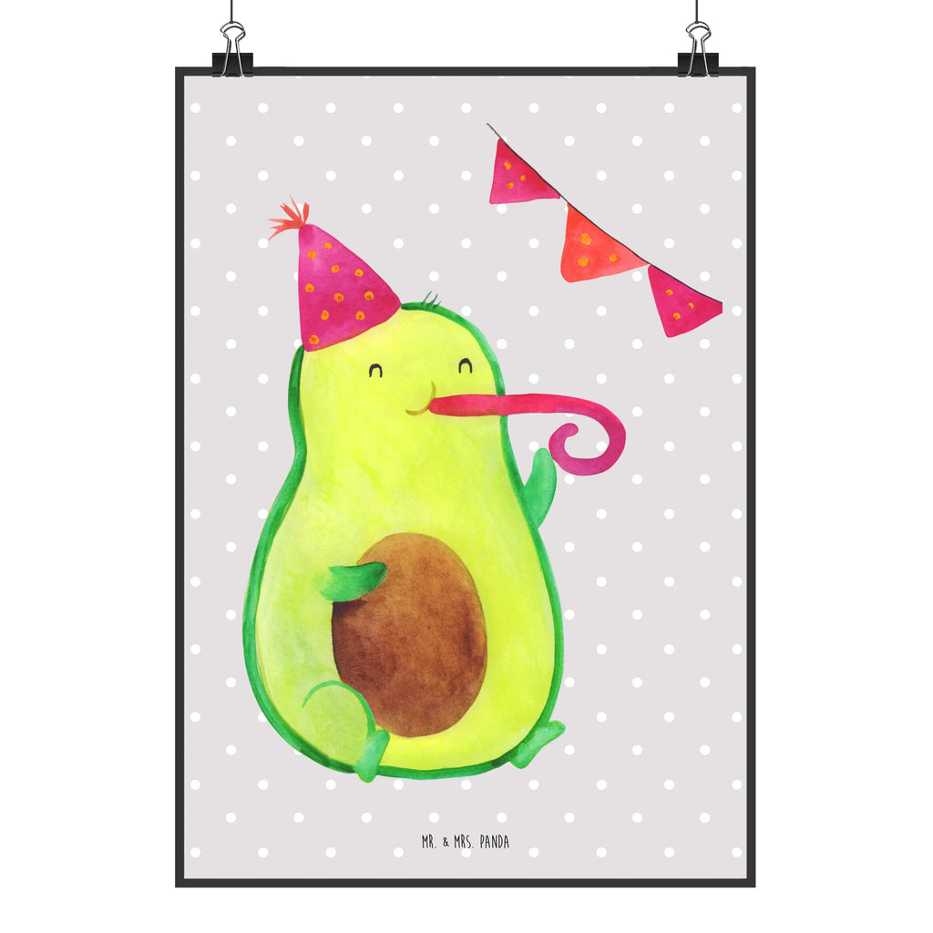 Poster Avocado Party Poster, Handgemaltes Poster, Bild, Kunstdruck, Wanddeko Bild, Posterdruck, Küchenposter, Wandposter, Mr. & Mrs. Panda Poster, Wanddekoration, Kinderposter, Designposter, Wanddeko, Raumdekoration, Avocado, Veggie, Vegan, Gesund, Happy Birthday, Avocados, Schulabschluss, Party, Abschluss, Firmenfeier, Abi, Jahrestag, Prüfung, Jubiläum, Feier, Geburtstag, Feierei, Bestanden, Lieblingstag, Klassenfeier, Geburtstagsfeier, Abifeier