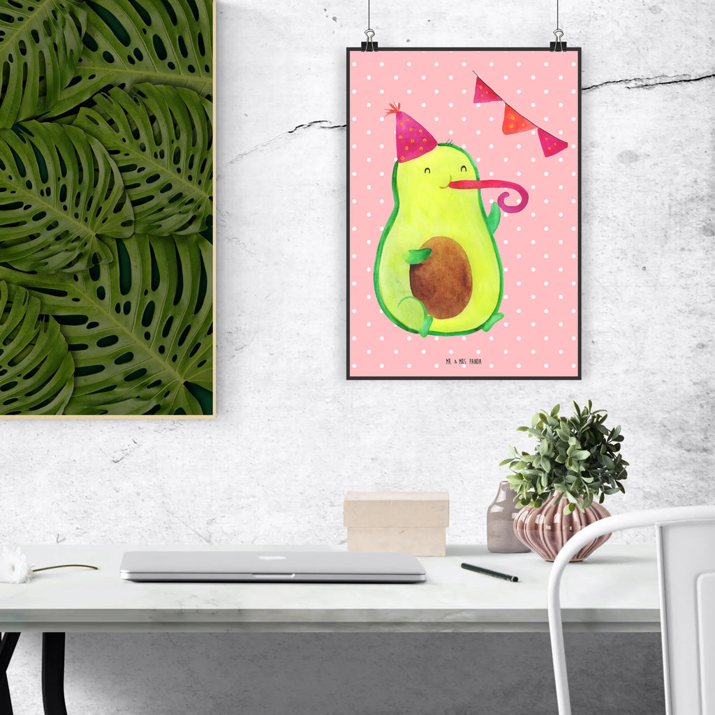 Poster Avocado Party Poster, Handgemaltes Poster, Bild, Kunstdruck, Wanddeko Bild, Posterdruck, Küchenposter, Wandposter, Mr. & Mrs. Panda Poster, Wanddekoration, Kinderposter, Designposter, Wanddeko, Raumdekoration, Avocado, Veggie, Vegan, Gesund, Happy Birthday, Avocados, Schulabschluss, Party, Abschluss, Firmenfeier, Abi, Jahrestag, Prüfung, Jubiläum, Feier, Geburtstag, Feierei, Bestanden, Lieblingstag, Klassenfeier, Geburtstagsfeier, Abifeier