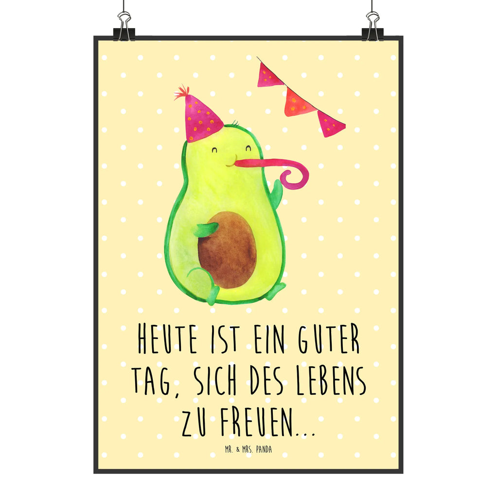 Poster Avocado Party Poster, Handgemaltes Poster, Bild, Kunstdruck, Wanddeko Bild, Posterdruck, Küchenposter, Wandposter, Mr. & Mrs. Panda Poster, Wanddekoration, Kinderposter, Designposter, Wanddeko, Raumdekoration, Avocado, Veggie, Vegan, Gesund, Happy Birthday, Avocados, Schulabschluss, Party, Abschluss, Firmenfeier, Abi, Jahrestag, Prüfung, Jubiläum, Feier, Geburtstag, Feierei, Bestanden, Lieblingstag, Klassenfeier, Geburtstagsfeier, Abifeier