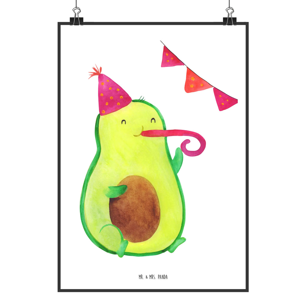 Poster Avocado Party Poster, Handgemaltes Poster, Bild, Kunstdruck, Wanddeko Bild, Posterdruck, Küchenposter, Wandposter, Mr. & Mrs. Panda Poster, Wanddekoration, Kinderposter, Designposter, Wanddeko, Raumdekoration, Avocado, Veggie, Vegan, Gesund, Happy Birthday, Avocados, Schulabschluss, Party, Abschluss, Firmenfeier, Abi, Jahrestag, Prüfung, Jubiläum, Feier, Geburtstag, Feierei, Bestanden, Lieblingstag, Klassenfeier, Geburtstagsfeier, Abifeier