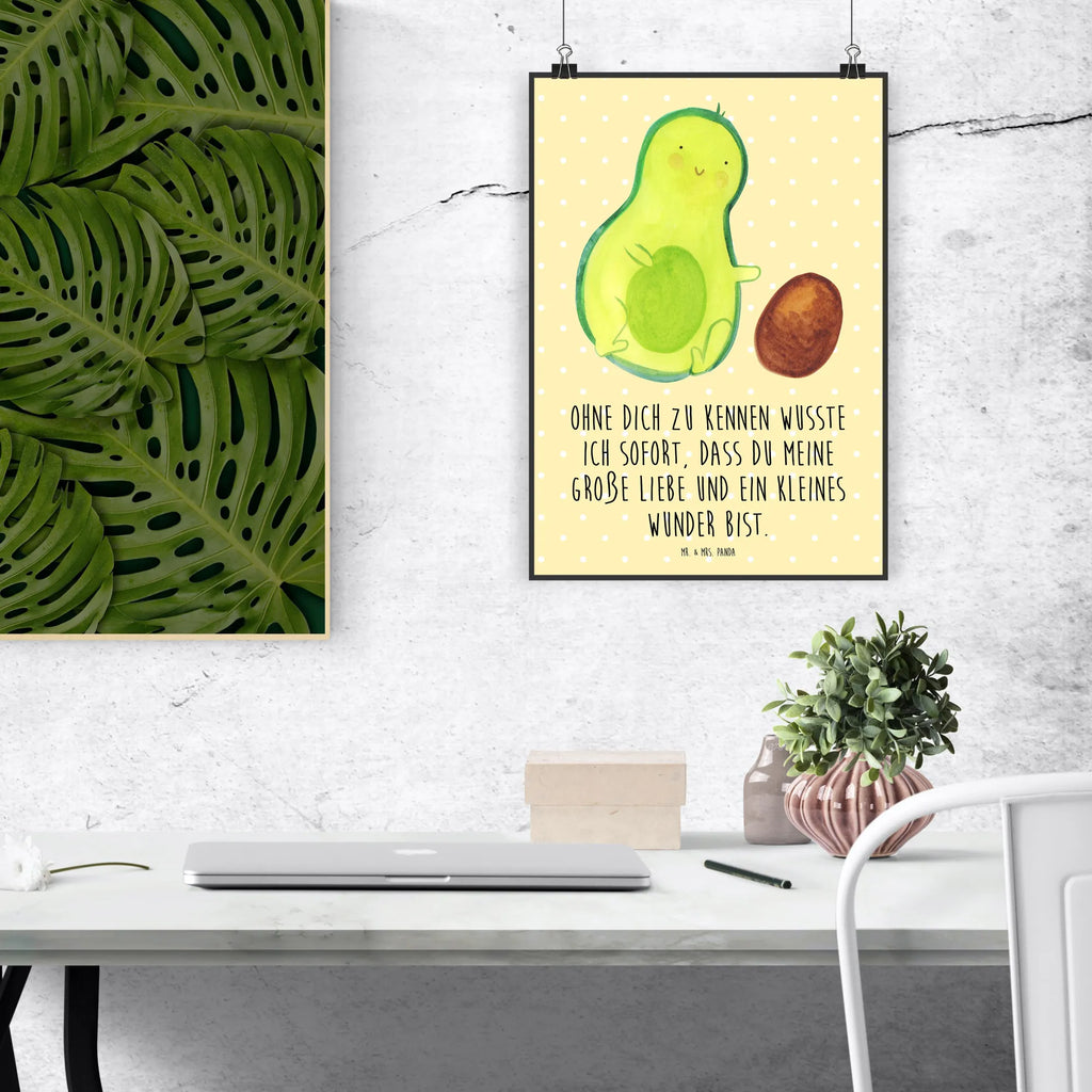 Poster avocado core rolls Kinderposter, Handgemaltes Poster, Wanddekoration, Posterdruck, Kunstdruck, Poster, Bild, Raumdekoration, Wanddeko Bild, Designposter, Wanddeko, Küchenposter, Wandposter, Mr. & Mrs. Panda Poster, Avocado, Veggie, Vegan, Gesund, Säugling, Kind, Love, Schwangerschaft, Baby, Liebe, Schwanger, zur Geburt, erstes Kind, große Liebe, Geburt, Geburtstag, Avocados, Babyparty