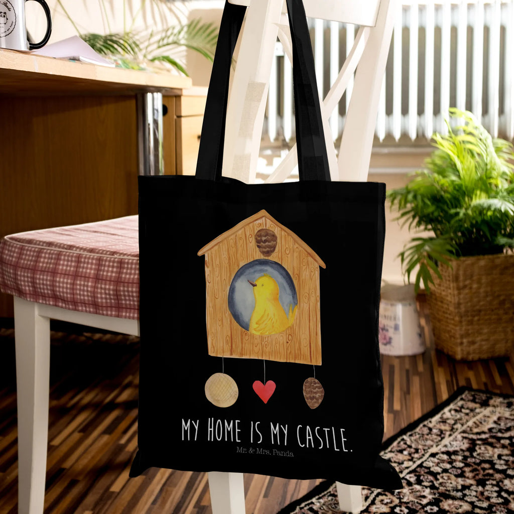 Tote bag Bird House Badetasche, baumwollbeutel, Shopper, uni tasche, Alltagstasche, Umhängetasche, Tüte, Einkaufstasche, Baumwolltasche, shopping tasche, Tragetasche, tote bag, Beutel, Jutebeutel, Laptoptasche, Schultasche, bedruckte tasche, Schultertasche, unitasche, Tasche, Statementbeutel, Henkeltasche, Einkaufstüte, Einkaufsbeutel, Stofftasche, Beuteltasche, Strandtasche, Leinentasche, Stoffbeutel, Jutetasche, büchertasche, Gute Laune, Tiermotive, Tiere, lustige Sprüche, Castle, Nest, unser Haus, Home sweet home, Vögel, Eigenheim, Familie, Vogelhäuschen, Zuhause, Wohnung, Vogelhaus, Haus, Lieblingsort, Vogel