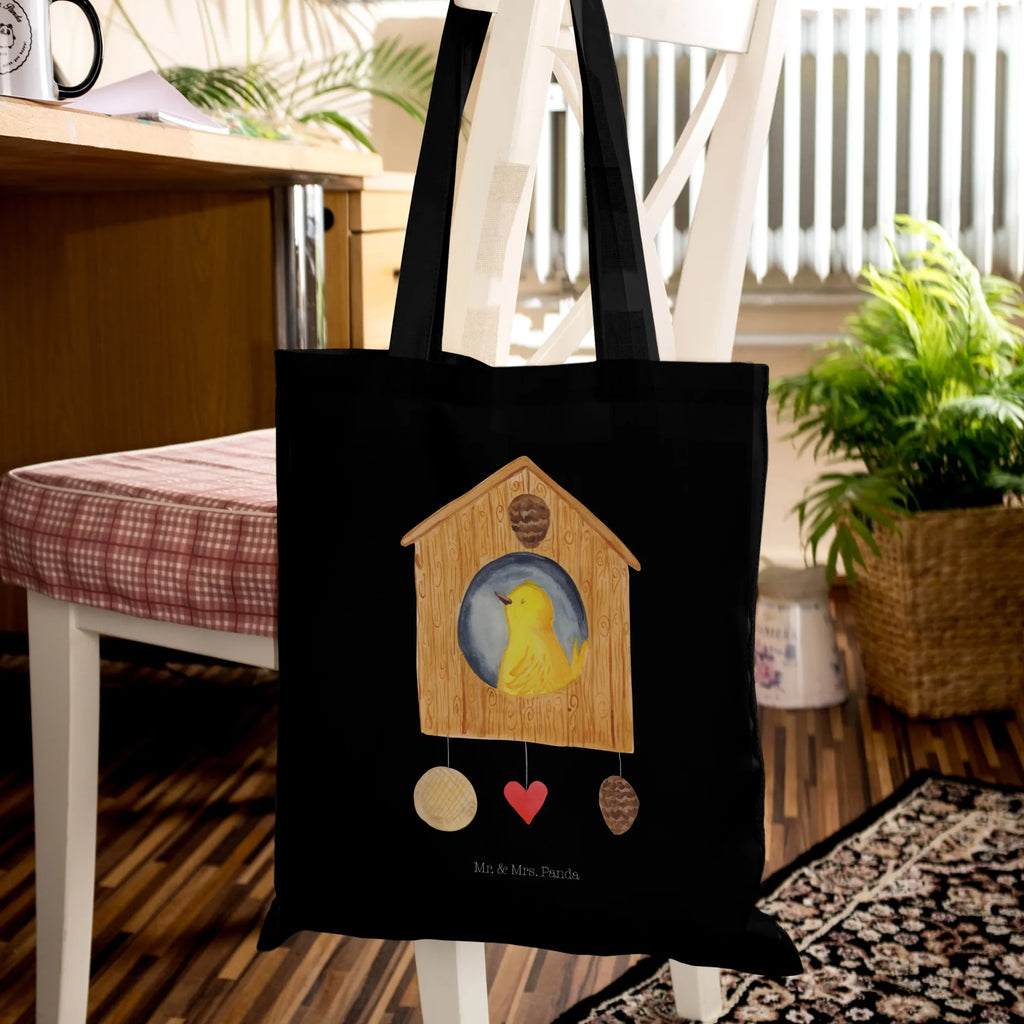Tote bag Bird House Badetasche, baumwollbeutel, Shopper, uni tasche, Alltagstasche, Umhängetasche, Tüte, Einkaufstasche, Baumwolltasche, shopping tasche, Tragetasche, tote bag, Beutel, Jutebeutel, Laptoptasche, Schultasche, bedruckte tasche, Schultertasche, unitasche, Tasche, Statementbeutel, Henkeltasche, Einkaufstüte, Einkaufsbeutel, Stofftasche, Beuteltasche, Strandtasche, Leinentasche, Stoffbeutel, Jutetasche, büchertasche, Gute Laune, Tiermotive, Tiere, lustige Sprüche, Castle, Nest, unser Haus, Home sweet home, Vögel, Eigenheim, Familie, Vogelhäuschen, Zuhause, Wohnung, Vogelhaus, Haus, Lieblingsort, Vogel