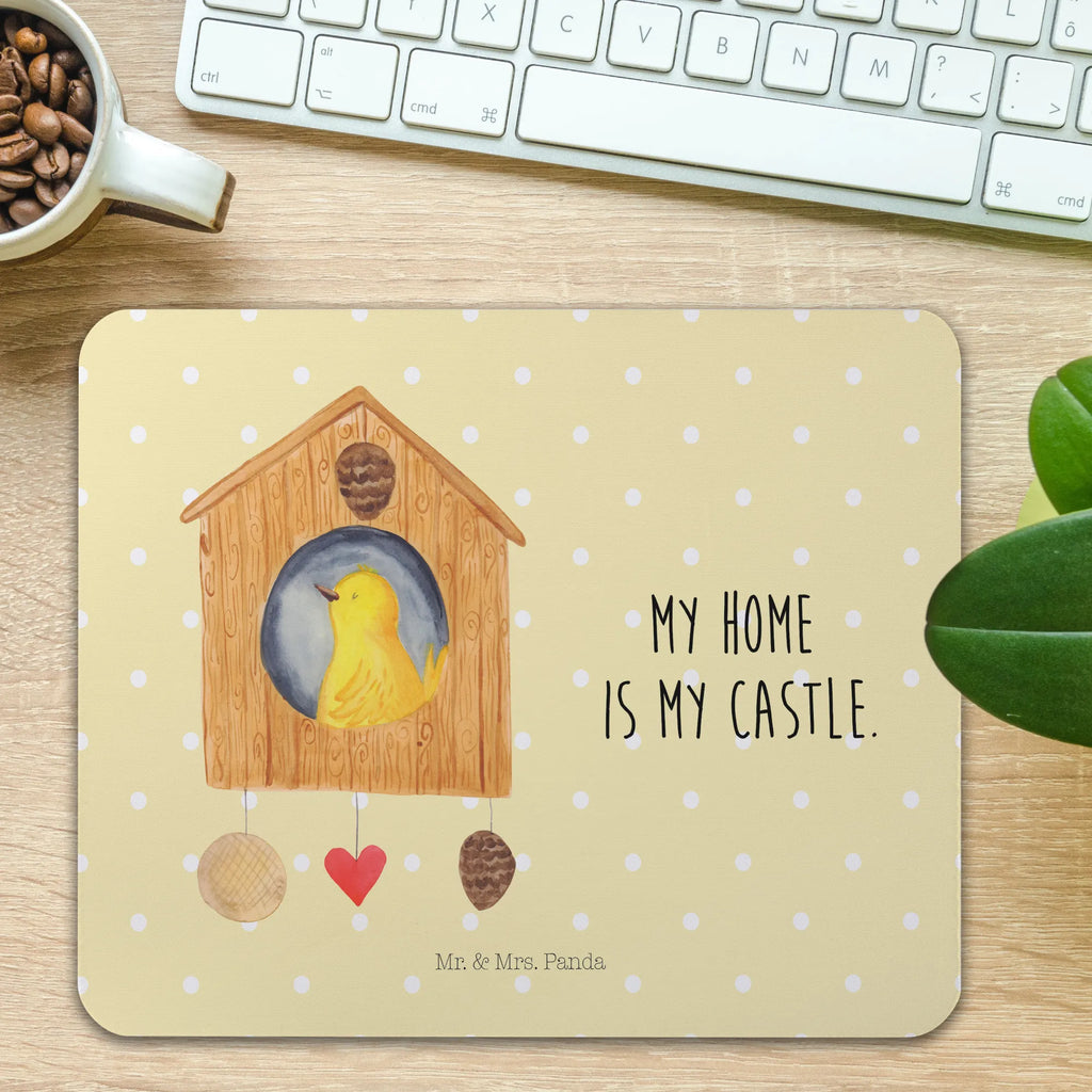 Podkładka pod mysz ptak Dom Motywy zwierzęce, dobra energia, zabawne powiedzonka, zwierzęta