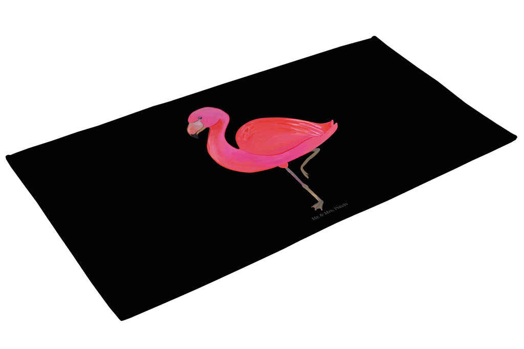 Handtuch Flamingo classic Gästetuch, Reisehandtuch, Sport Handtuch, Frottier, Kinder Handtuch, Flamingo, Einzigartig, Selbstliebe, Stolz, ich, für mich, Spruch, Freundin, Freundinnen, Außenseiter, Sohn, Tochter, Geschwister