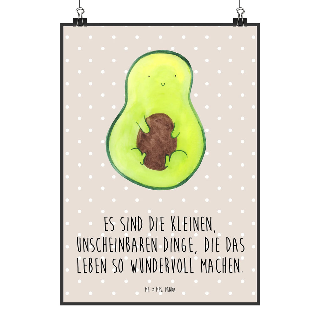 Poster avocado core Kinderposter, Raumdekoration, Kunstdruck, Mr. & Mrs. Panda Poster, Handgemaltes Poster, Poster, Wanddeko Bild, Wanddeko, Wanddekoration, Designposter, Küchenposter, Bild, Wandposter, Posterdruck, Avocado, Veggie, Vegan, Gesund, Avocadokern, Kern, Avokado, Pflanze, Spruch Leben
