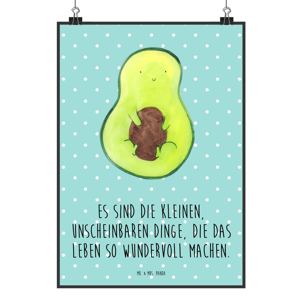 Poster avocado core Kinderposter, Raumdekoration, Kunstdruck, Mr. & Mrs. Panda Poster, Handgemaltes Poster, Poster, Wanddeko Bild, Wanddeko, Wanddekoration, Designposter, Küchenposter, Bild, Wandposter, Posterdruck, Avocado, Veggie, Vegan, Gesund, Avocadokern, Kern, Avokado, Pflanze, Spruch Leben