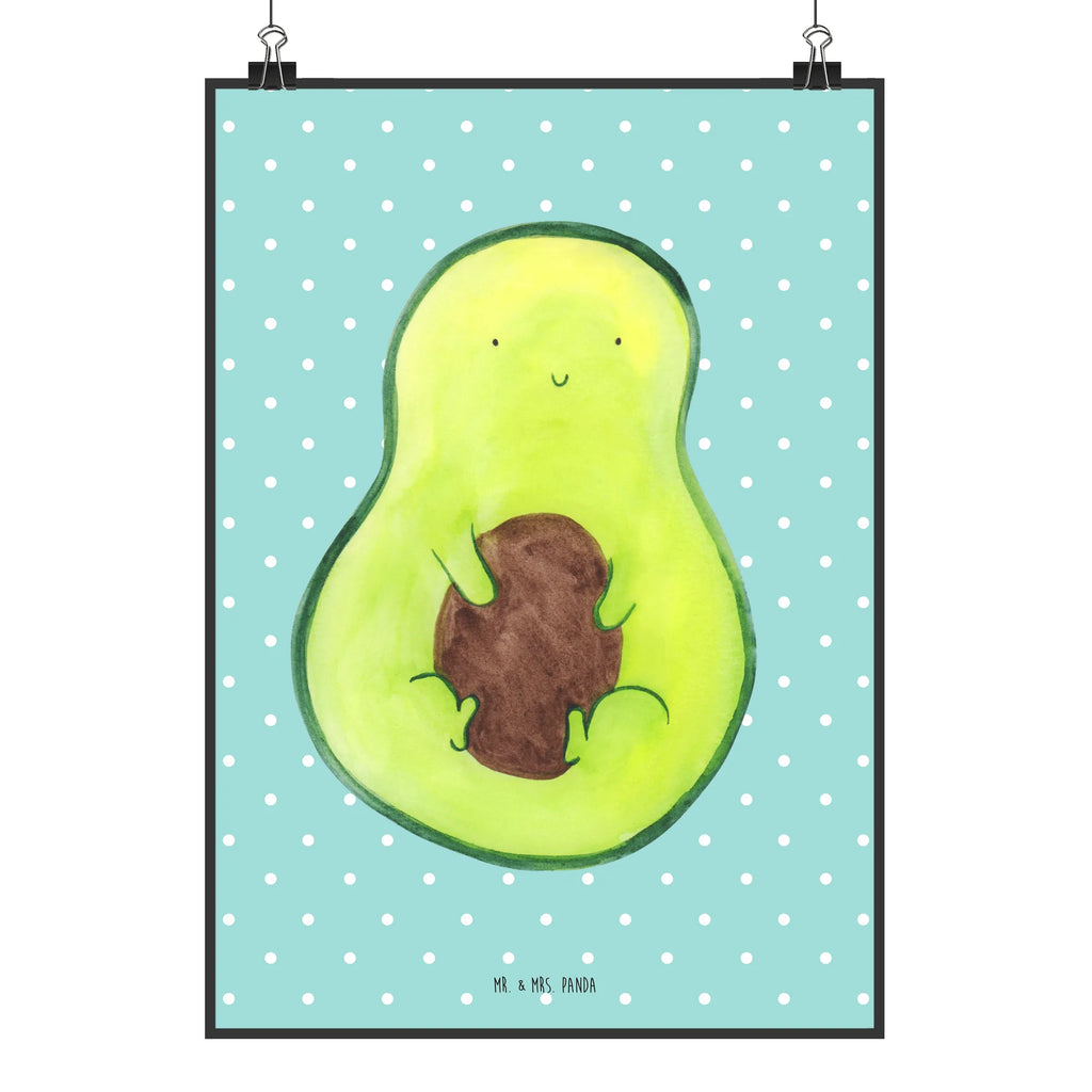 Poster avocado core Kinderposter, Raumdekoration, Kunstdruck, Mr. & Mrs. Panda Poster, Handgemaltes Poster, Poster, Wanddeko Bild, Wanddeko, Wanddekoration, Designposter, Küchenposter, Bild, Wandposter, Posterdruck, Avocado, Veggie, Vegan, Gesund, Avocadokern, Kern, Avokado, Pflanze, Spruch Leben