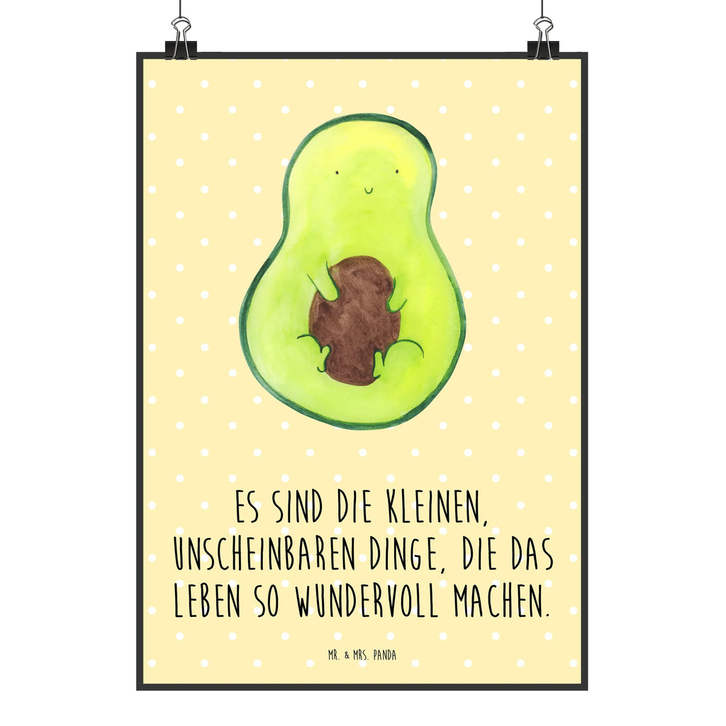 Poster avocado core Kinderposter, Raumdekoration, Kunstdruck, Mr. & Mrs. Panda Poster, Handgemaltes Poster, Poster, Wanddeko Bild, Wanddeko, Wanddekoration, Designposter, Küchenposter, Bild, Wandposter, Posterdruck, Avocado, Veggie, Vegan, Gesund, Avocadokern, Kern, Avokado, Pflanze, Spruch Leben