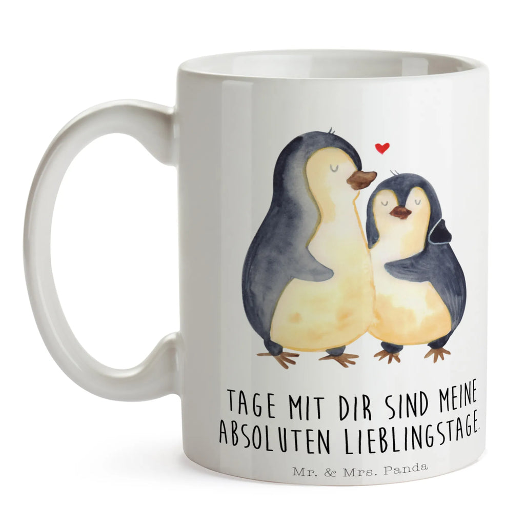 Mug Penguin embrace Teetasse, Geschenktasse, Porzellantasse, Kaffeetasse, Keramiktasse, Tasse mit Zitaten, Bürotasse, Tasse mit Motiven, Tasse, Pinguin, Verlobung, Liebesbeweis, Hochzeitstag, Liebe, Liebespaar, Liebesgeschenk, Hochzeit, Jahrestag, Hochzeitsgeschenk