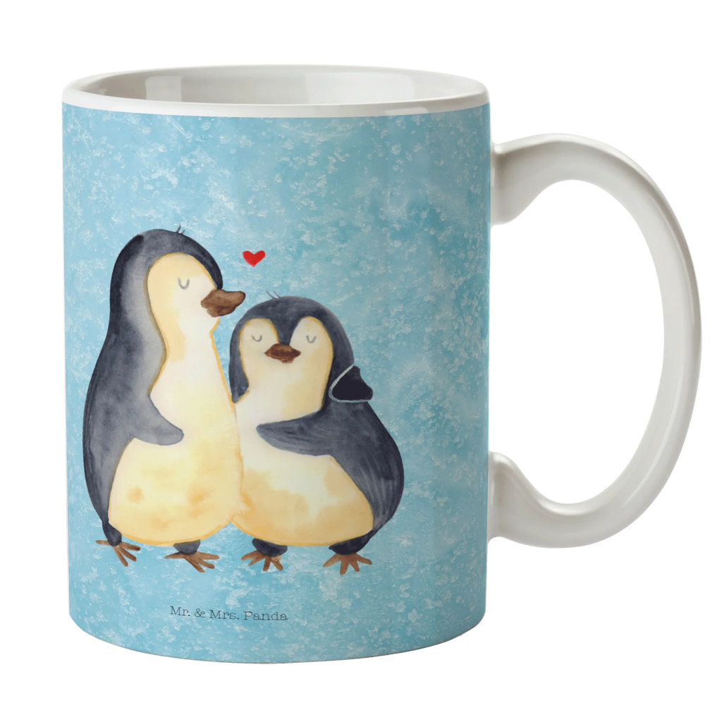 Mug Penguin embrace Teetasse, Geschenktasse, Porzellantasse, Kaffeetasse, Keramiktasse, Tasse mit Zitaten, Bürotasse, Tasse mit Motiven, Tasse, Pinguin, Verlobung, Liebesbeweis, Hochzeitstag, Liebe, Liebespaar, Liebesgeschenk, Hochzeit, Jahrestag, Hochzeitsgeschenk