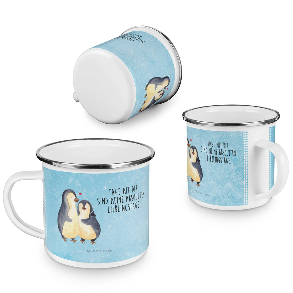 Enamel camping mug Penguin embrace camper mug, backpacking mug, camping mug, enamel drinking mug, steel mug for camping, travel mug, stainless steel drinking cup, camp coffee mug, tin coffee cup, hiking mug, metal cup, adventure mug, lightweight camping mug, outdoor cup, enamel mug, campfire mug, metal camping mug, camping metal cup, enamel camping cup, bushcraft mug, Penguin, North Pole, Winter, Penguins, wedding gift, engagement, anniversary, love, penguin, proof of love, wedding, love gift, lovers, wedding day