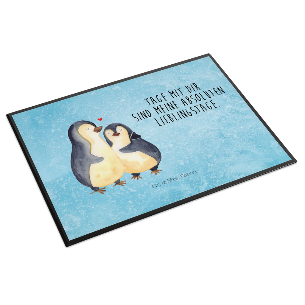 Desk pad Penguin embrace Bürobedarf, Schreibtischauflage, Schreibtischunterlage Groß, Büroartikel, Schreibtisch Unterlagen, Schreibwaren, Schreibunterlage, Pinguin, Liebe, Verlobung, Liebesbeweis, Liebesgeschenk, Liebespaar, Hochzeitsgeschenk, Jahrestag, Hochzeit, Hochzeitstag