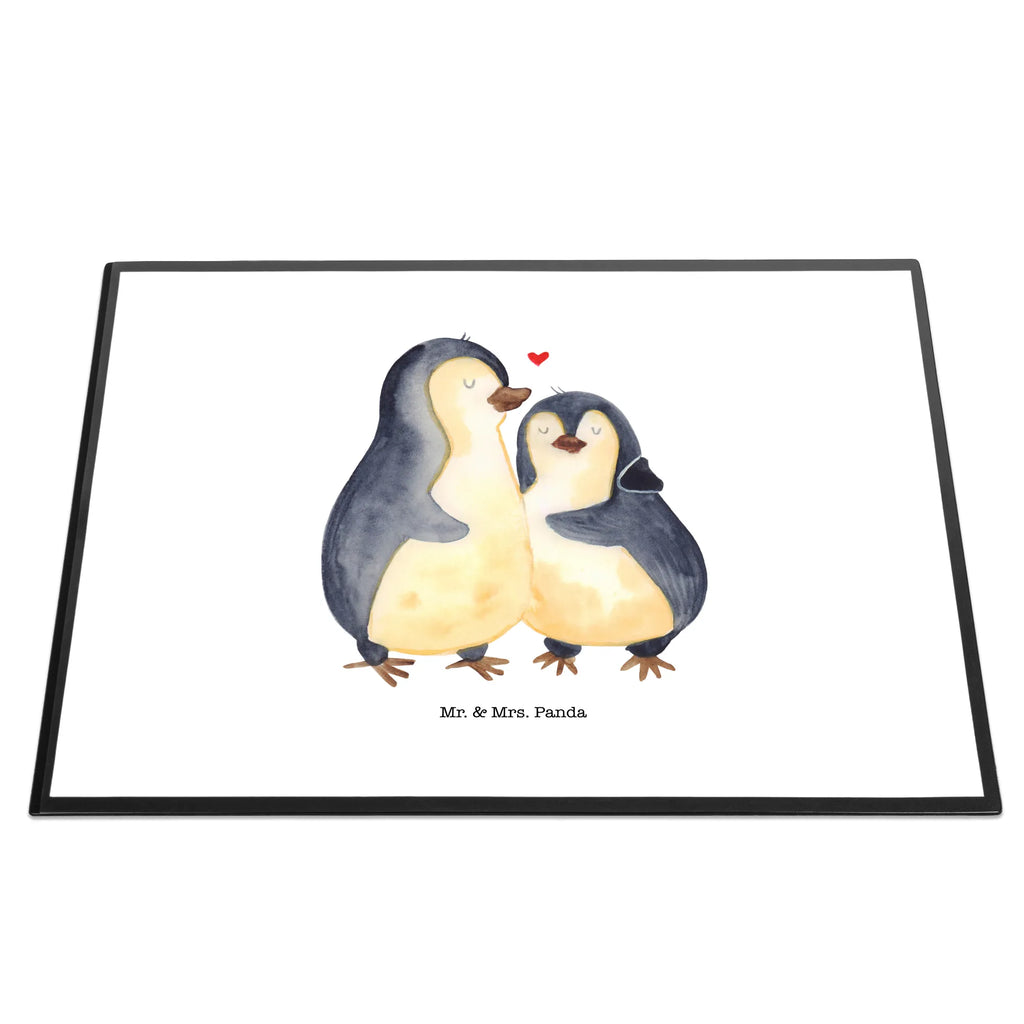 Desk pad Penguin embrace Bürobedarf, Schreibtischauflage, Schreibtischunterlage Groß, Büroartikel, Schreibtisch Unterlagen, Schreibwaren, Schreibunterlage, Pinguin, Liebe, Verlobung, Liebesbeweis, Liebesgeschenk, Liebespaar, Hochzeitsgeschenk, Jahrestag, Hochzeit, Hochzeitstag