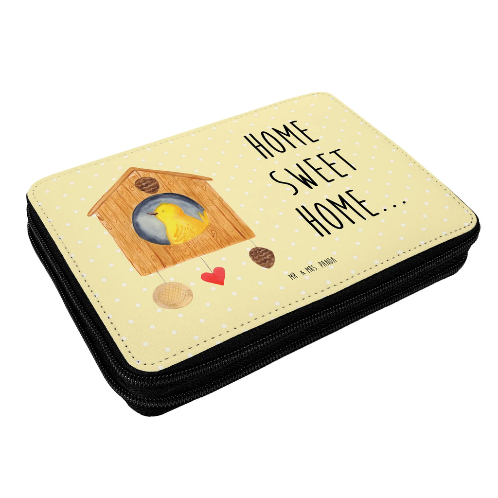 Federmappe Vogelhaus Home Federmäppchen, Stiftetasche, Kinder Federmappe, Federmappe, Stifterolle, Schülerin, Büro Stifte Etui, Geschenk, Kind, Federmappe Einschulung, Bestückte Federmappe, Stifte Etui, Schüler, Federmäppchen bedruckt, Schule, Einschulung, Grundschule, Motiv, Tiermotive, Gute Laune, lustige Sprüche, Tiere, Hausbau, Einzug, Vogelhaus, Einzugsgeschenk, Umzug, Vogel, Home sweet Home, Haus