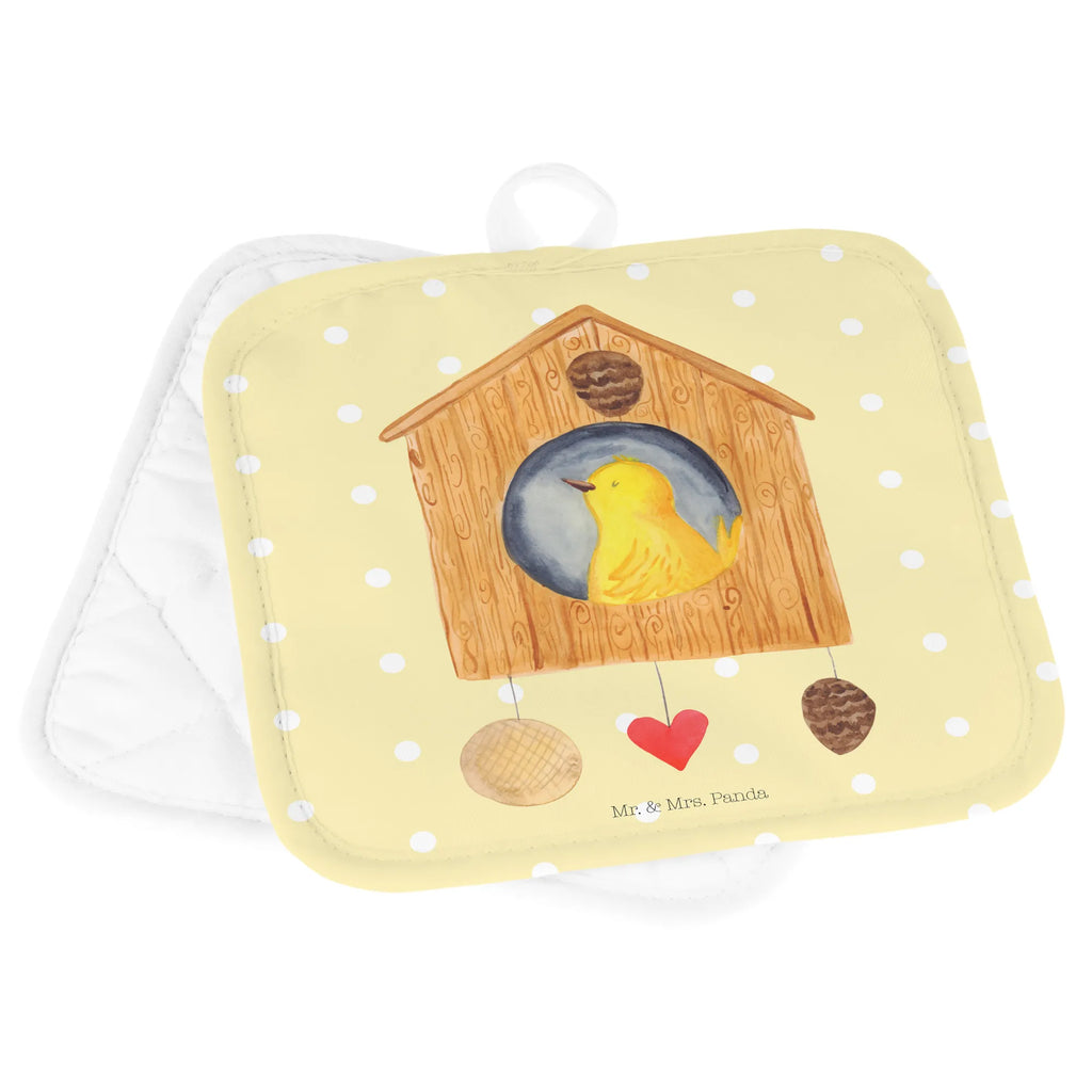 2-elementowy zestaw podkładek pod garnki ptasi domek Strona główna topfhalter, Topflappen, Topfuntersetzer, Topflappen 2er Set, Topflappenset, 2er Set Topflappen, Topflappen Set, Topfhandschuhe, Lustige Sprüche, Tiere, Tiermotive, Gute Laune, Umzug, Vogelhaus, Einzug, Home Sweet Home, Hausbau, Haus, Geschenk, Vogel, Einzugsgeschenk