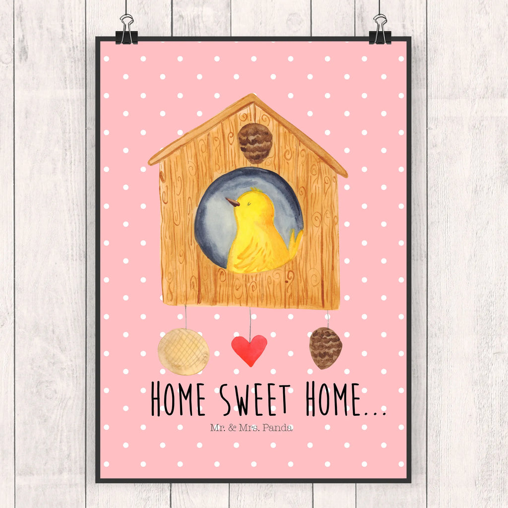 Plakat ptasi domek Strona główna Kunstdruck, Mr. & Mrs. Panda Poster, bild für wand, Wanddekoration, Küchenposter, Raumdekoration, Poster, großes poster, Bild, schlafzimmer poster, Wanddeko, Kinderposter, Wandbild, Wanddeko Bild, poster sprüche, Designposter, Wandposter, kinderzimmer poster, Deko Bild, Posterdruck, Handgemaltes Poster, plakat, Gute Laune, Tiermotive, Tiere, lustige Sprüche, Vogelhaus, Einzug, Geschenk, Umzug, Einzugsgeschenk, Vogel, Hausbau, Haus, Home sweet Home