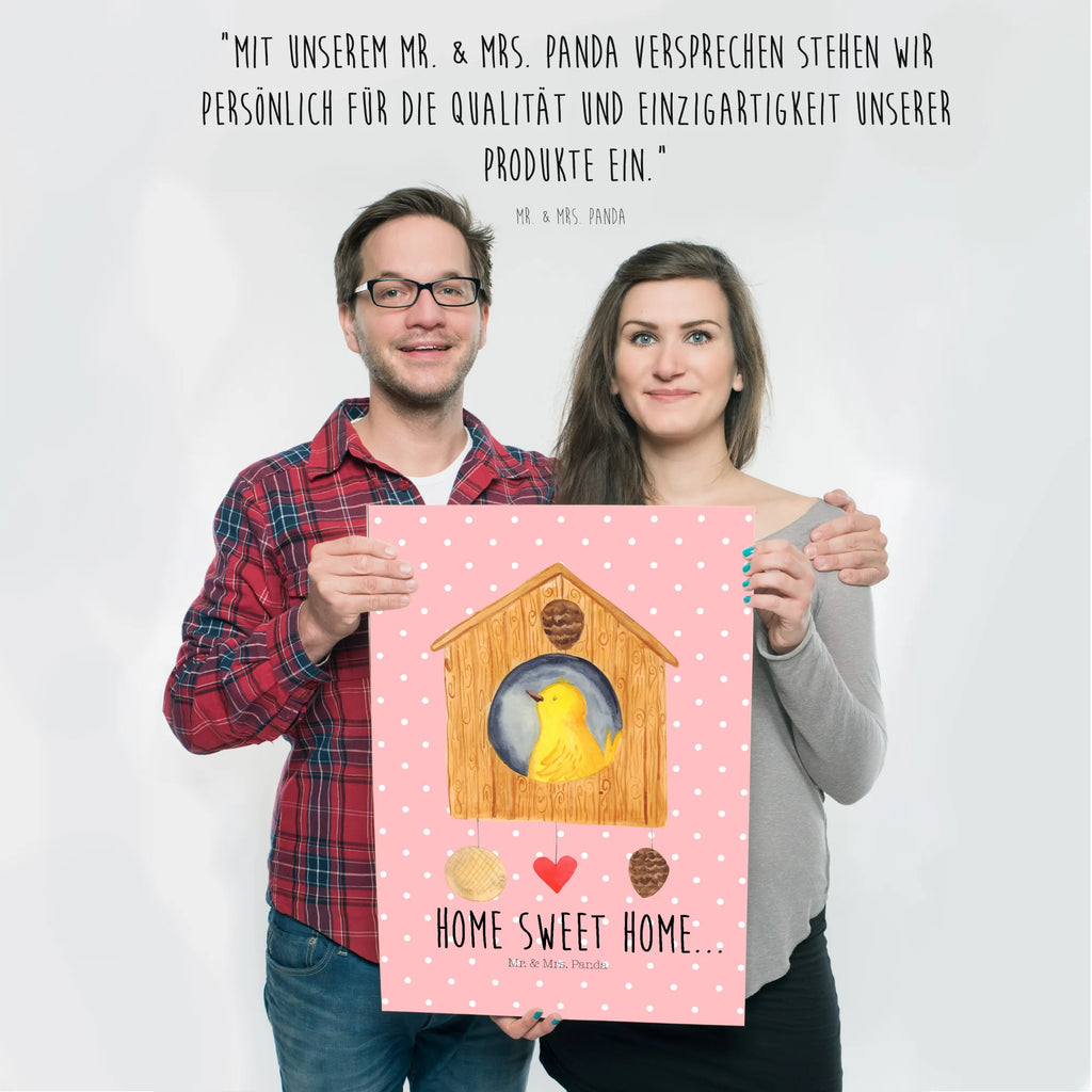 Plakat ptasi domek Strona główna Kunstdruck, Mr. & Mrs. Panda Poster, bild für wand, Wanddekoration, Küchenposter, Raumdekoration, Poster, großes poster, Bild, schlafzimmer poster, Wanddeko, Kinderposter, Wandbild, Wanddeko Bild, poster sprüche, Designposter, Wandposter, kinderzimmer poster, Deko Bild, Posterdruck, Handgemaltes Poster, plakat, Gute Laune, Tiermotive, Tiere, lustige Sprüche, Vogelhaus, Einzug, Geschenk, Umzug, Einzugsgeschenk, Vogel, Hausbau, Haus, Home sweet Home