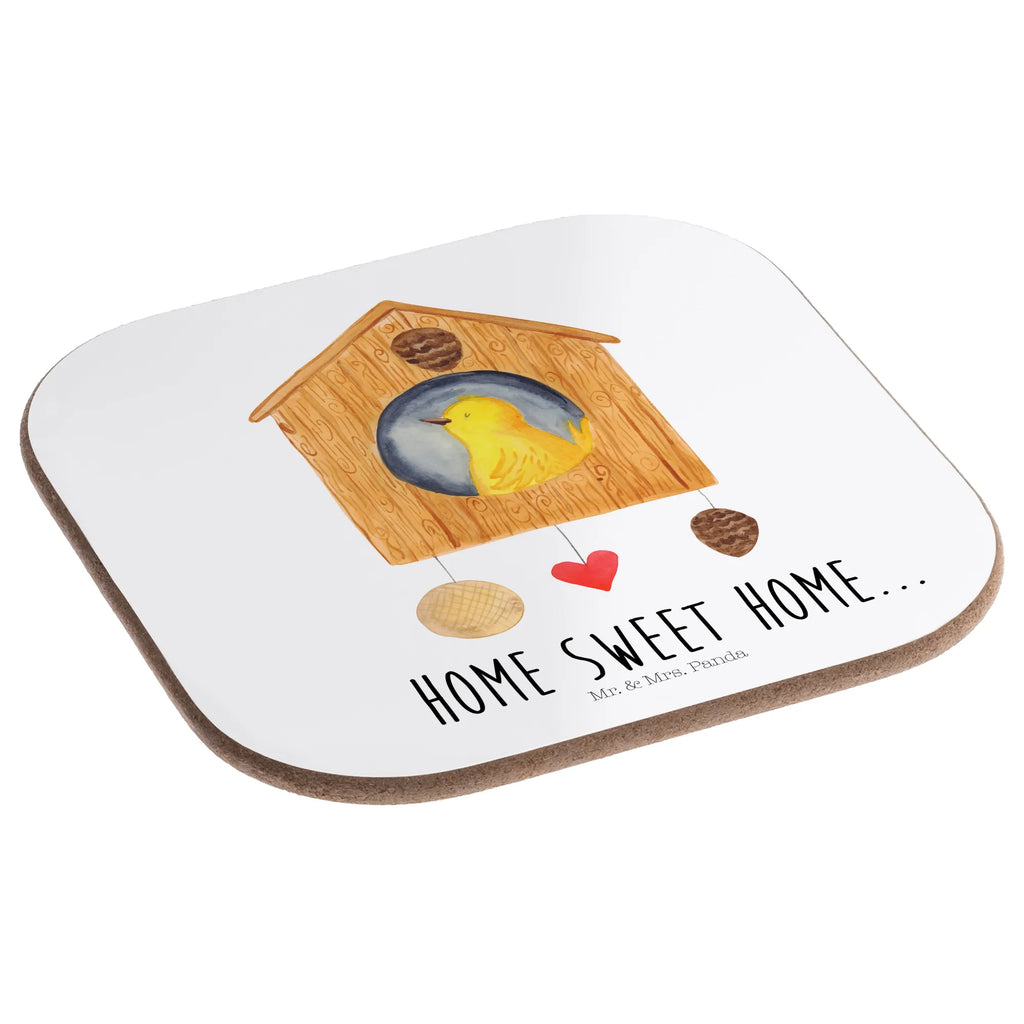 Square coaster birdhouse Home Untersetzer Gläser, Untersetzer Holz, Untersetzer, Holzuntersetzer, Bierdeckel, Glasuntersetzer, Untersetzer aus Holz, Untersetzer Design, Tassen Untersetzer, Untersetzer für Gläser, Getränkeuntersetzer, Korkuntersetzer, Tiermotive, Gute Laune, lustige Sprüche, Tiere, Geschenk, Vogel, Vogelhaus, Einzug, Haus, Hausbau, Umzug, Home sweet Home, Einzugsgeschenk