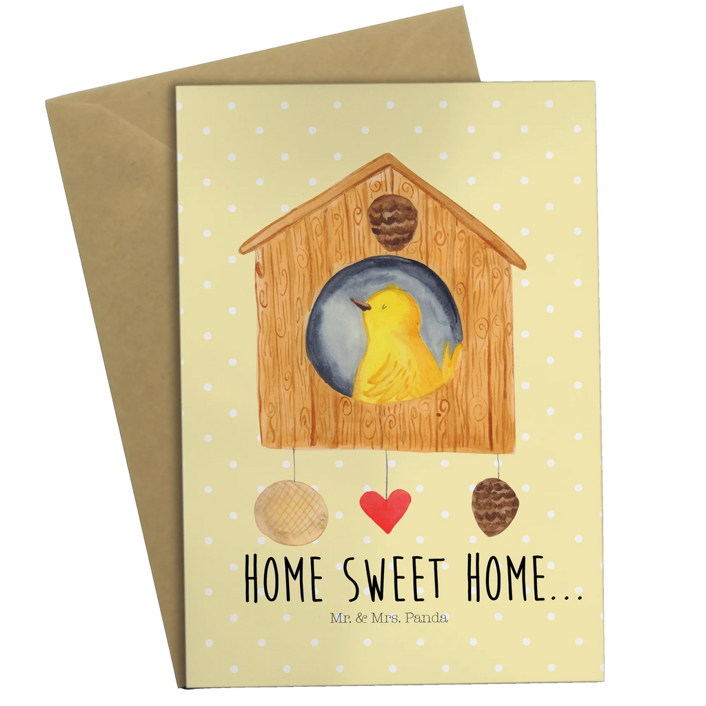 Greetings card birdhouse Home Glückwunschkarte, Motivkarte, hochzeitskarten, babykarte, einladungskarten, Klappkarte, neujahrskarte, genesungskarte, osterkarten, Beileidskarte, Grußkarte, Grußkarten, vatertagskarte, osterkarte, jubiläumskarte, dankeskarten, weihnachtskarten, firmungskarte, kommunionskarte, valentinstagskarte, spruchkarte, glückwunschkarten, abiturkarte, Lustige Sprüche, Tiermotive, Gute Laune, Tiere, Einzug, Hausbau, Haus, Geschenk, Umzug, Home Sweet Home, Vogelhaus, Einzugsgeschenk, Vogel