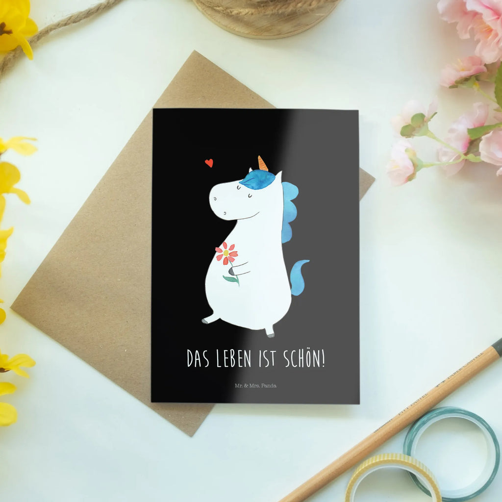 Grußkarte Einhorn Spaziergang valentinstagskarte, neujahrskarte, vatertagskarte, dankeskarten, glückwunschkarten, weihnachtskarten, einladungskarten, genesungskarte, Glückwunschkarte, kommunionskarte, spruchkarte, osterkarte, hochzeitskarten, babykarte, Grußkarte, jubiläumskarte, Grußkarten, osterkarten, firmungskarte, Klappkarte, abiturkarte, Motivkarte, Beileidskarte, Unicorn, Einhorn Deko, Einhorn, Einhörner, Blumen, Schwester, Motivation, Mutter, Glitzer, Gute Laune, Freude, Spaziergang, Freundin