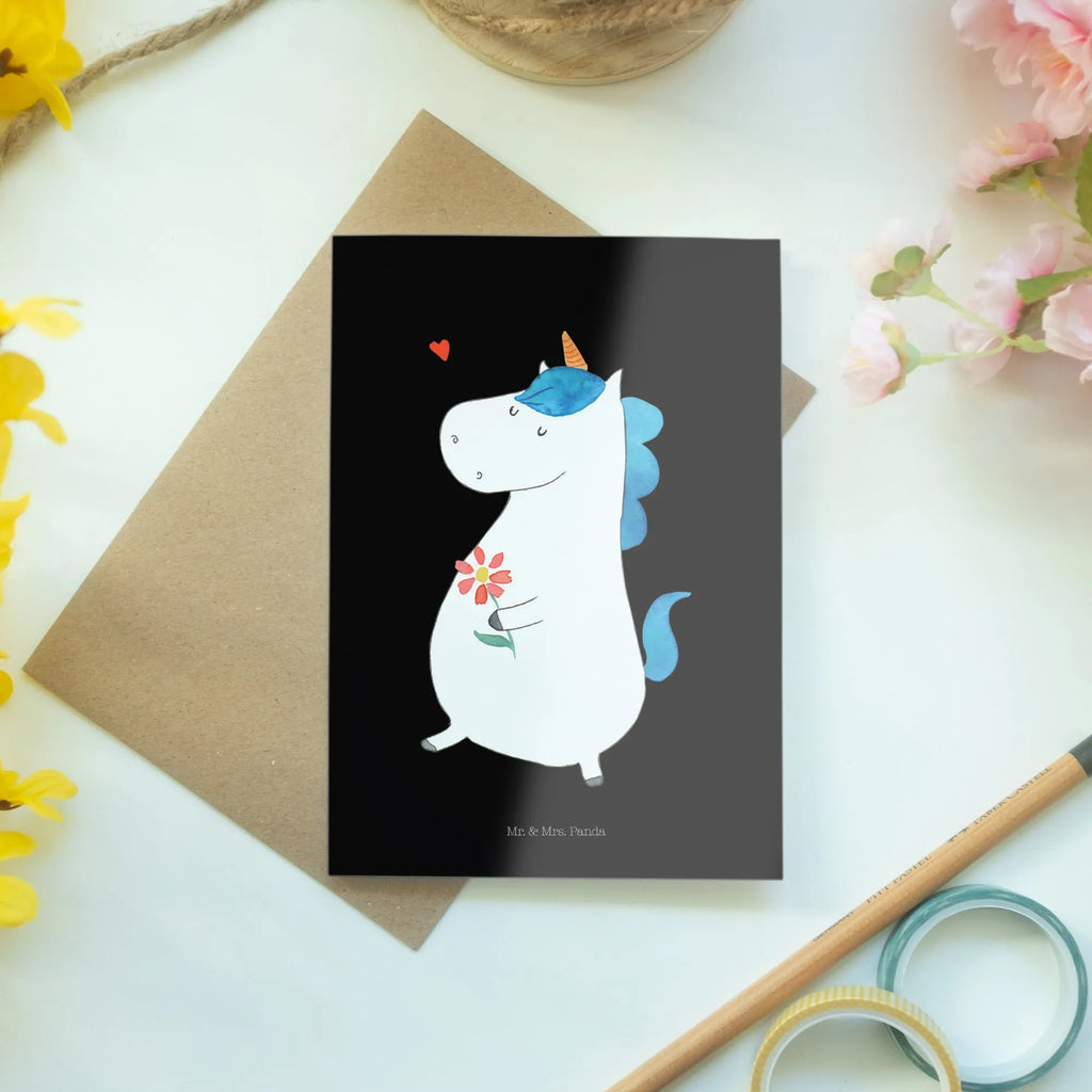 Grußkarte Einhorn Spaziergang valentinstagskarte, neujahrskarte, vatertagskarte, dankeskarten, glückwunschkarten, weihnachtskarten, einladungskarten, genesungskarte, Glückwunschkarte, kommunionskarte, spruchkarte, osterkarte, hochzeitskarten, babykarte, Grußkarte, jubiläumskarte, Grußkarten, osterkarten, firmungskarte, Klappkarte, abiturkarte, Motivkarte, Beileidskarte, Unicorn, Einhorn Deko, Einhorn, Einhörner, Blumen, Schwester, Motivation, Mutter, Glitzer, Gute Laune, Freude, Spaziergang, Freundin