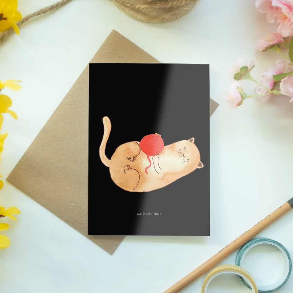 Kartka okolicznościowa kot wełna Kot, motyw kotów, miłośnik kotów, dekoracje z kotami, przyjaciel kotów, entuzjasta kotów, produkty dla kotów, artykuły dla kotów, akcesoria dla kotów, pamiątki z kotami, produkty dla miłośników kotów, motywy kotów