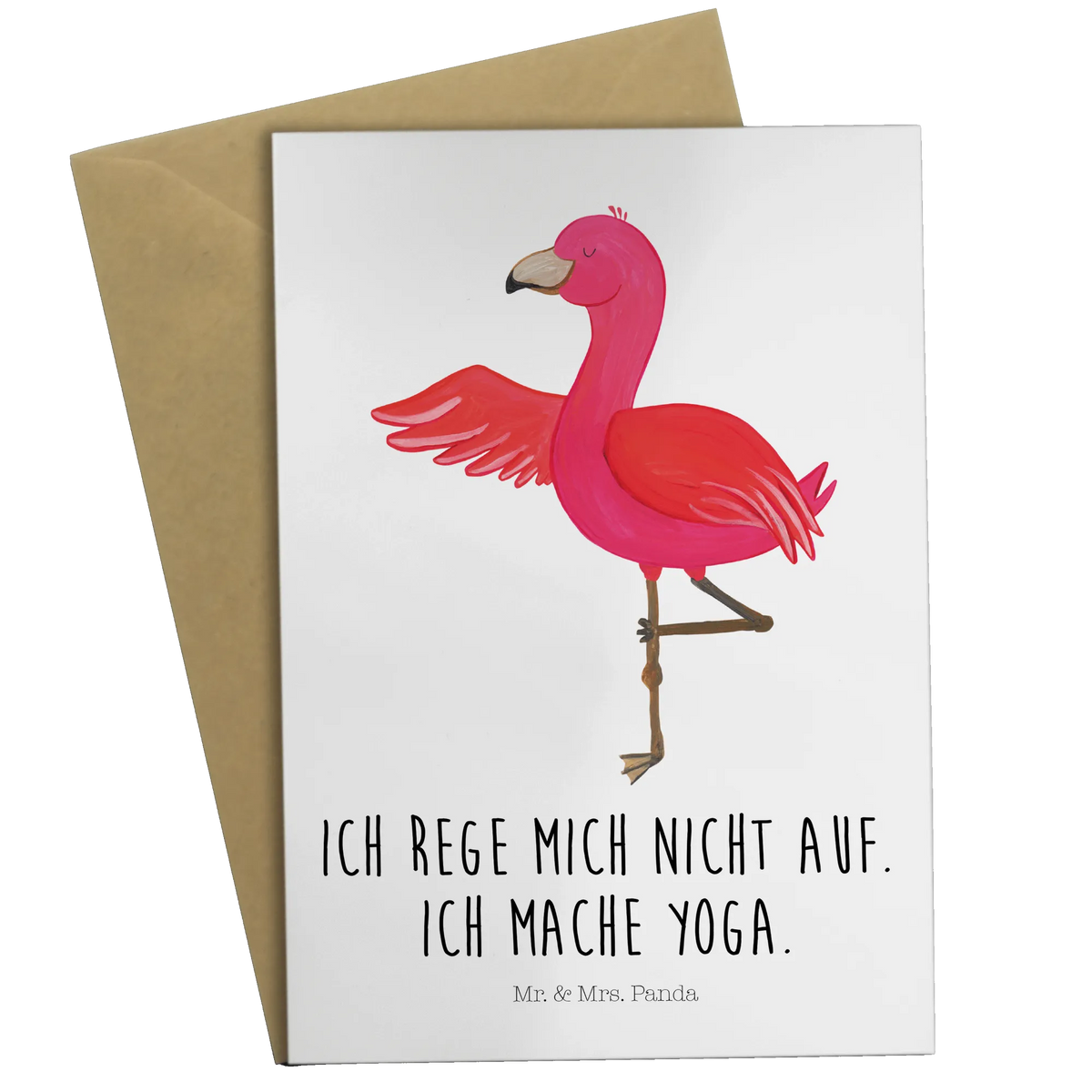 Grußkarte Flamingo Yoga valentinstagskarte, hochzeitskarten, jubiläumskarte, Grußkarte, Klappkarte, spruchkarte, Grußkarten, Motivkarte, kommunionskarte, Beileidskarte, vatertagskarte, glückwunschkarten, firmungskarte, osterkarte, weihnachtskarten, abiturkarte, osterkarten, Glückwunschkarte, dankeskarten, babykarte, einladungskarten, neujahrskarte, genesungskarte, Flamingo, Tiefenentspannung, Aufregen, Entspannung, Achtsamkeit, Yoga, Vogel, Namaste, Yoga-Übung, Ärger