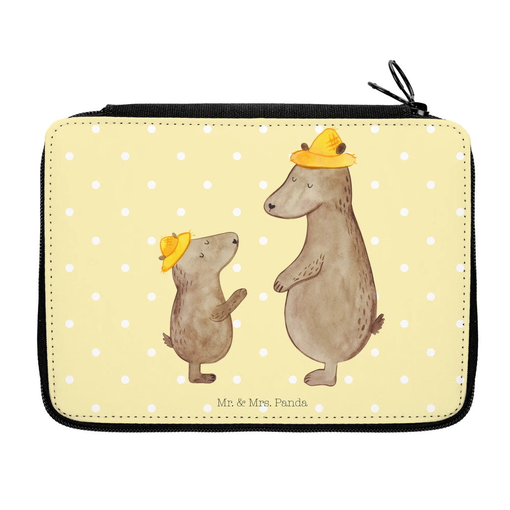 Leather folder Bears with hats Zeichenetui, Schlampermäppchen, Schreibmappe, Federmäppchen, Stifte Etui, Stiftebeutel, Buntstiftetui, Federmappe Set, Stiftemappe, Stifteetui, Bleistift Etui, Mäppchen, Etui für Stifte, Farbstiftetui, Bleistiftetui, Malmappe, Federtasche, Schreibetui, Stiftetasche, Schuletui, Schulmäppchen, Buntstiftmäppchen, Schüleretui, Familie, Vatertag, Schwester, Muttertag, Bruder, Papa, Oma, Mama, Opa, Bären, Papi, Vorbild, Daddy, Dad, Family, Lieblingsmensch, Vater-Sohn, Vater, Paps, Kind, Sohn, Söhne, Kinder, Bär