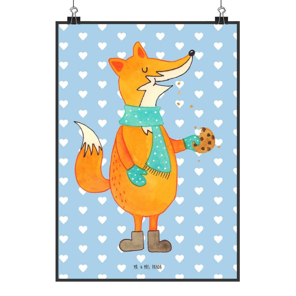 Poster Fuchs Keks Plakat, Poster, grafikposter, Wandposter, Bild für Wand, Bild, Wanddekoration, kunstposter, kunstdruck poster, kunst für die wand, drucke, Mr. & Mrs. Panda Poster, Deko Bild, Wanddeko Bild, wanddruck, Kunstdruck, Designposter, Wandbild, Posterdruck, Wandschmuck, wanddeko, wandkunst, Fuchs, Füchse, Weihnachtszeit, Backen Spruch, Liebe, Plätzchen, Winter, Kekse, Küche Deko
