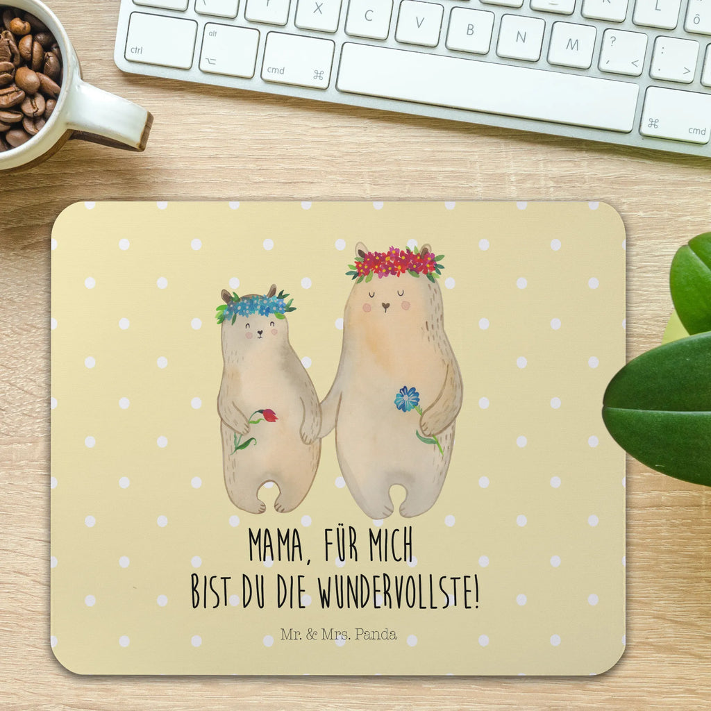 Mauspad Bären mit Blumenkranz Mausunterlage, pc mauspad, Mauspad, pc mausunterlage, computermatte, mauspad pc, laptop mauspad, computer mousepad, laptop mousepad, computer mauspad, pc mousepad, mousematte, mausteppich, notebook mauspad, Mousepad, mauspad laptop, Mausmatte, Familie, Vatertag, Schwester, Muttertag, Bruder, Papa, Oma, Mama, Opa, Tochter, Beste Mutter, Kinder, Family, Mutti, Bären, Vorbild, Bär, Weltbeste Mama, Mami, Lieblingsmama, Lieblingsmensch, Geschenk Mama. Muttertag, Kind, Mutter, Töchter