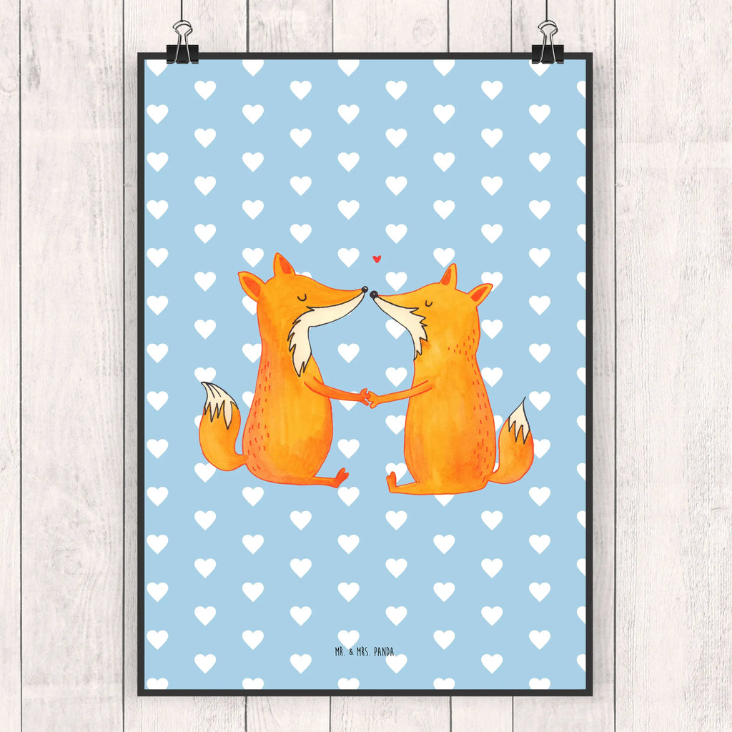 Plakat lisy miłość Bild für Wand, wandkunst, Wandbild, Wandposter, Wanddekoration, Wanddeko Bild, kunstposter, kunstdruck poster, wanddeko, Kunstdruck, Poster, Posterdruck, Deko Bild, Bild, drucke, Designposter, Mr. & Mrs. Panda Poster, kunst für die wand, Wandschmuck, wanddruck, Plakat, grafikposter, Fuchs, Freundin, Ehemann, Füchse, Partner, Verlobte, Ehe, Ehefrau, Fox, Liebesbeweis, Liebespaar, Freund, Liebe, Paar
