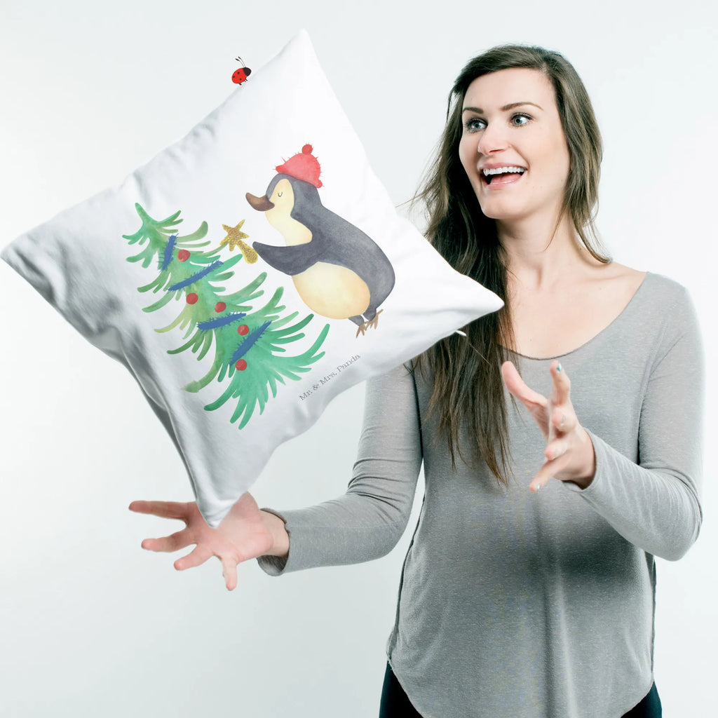 Cushion penguin Christmas tree Sofakissen, Dekokissen Sofa, Kissen 40x40, Dekokissen, sitzkissen, Kopfkissen, Kopfkissen 40x40, Kissen 40x40 Waschbar, sofakissen, Couchkissen, Motivkissen, Dekokissen 40x40, Kissenbezug 40x40, Kissenhülle 40x40, Sofakissen 40x40, Kissen, Zierkissen, Kissenhülle, Kissenbezüge, Winter, Weihnachten, Weihnachtsdeko, Nikolaus, Advent, Heiligabend, Wintermotiv, Pinguin