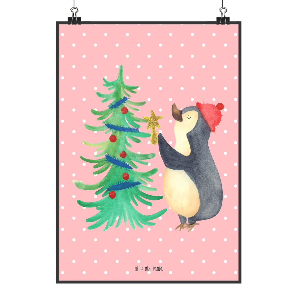 Poster Pinguin Weihnachtsbaum wanddruck, Wandbild, wandkunst, wanddeko, kunstdruck poster, Wandschmuck, kunstposter, Posterdruck, drucke, grafikposter, Designposter, Poster, Wandposter, Bild für Wand, Plakat, Deko Bild, Wanddekoration, Mr. & Mrs. Panda Poster, Kunstdruck, Bild, Wanddeko Bild, kunst für die wand, Wintermotiv, Heiligabend, Advent, Nikolaus, Weihnachtsdeko, Winter, Weihnachten, Pinguin