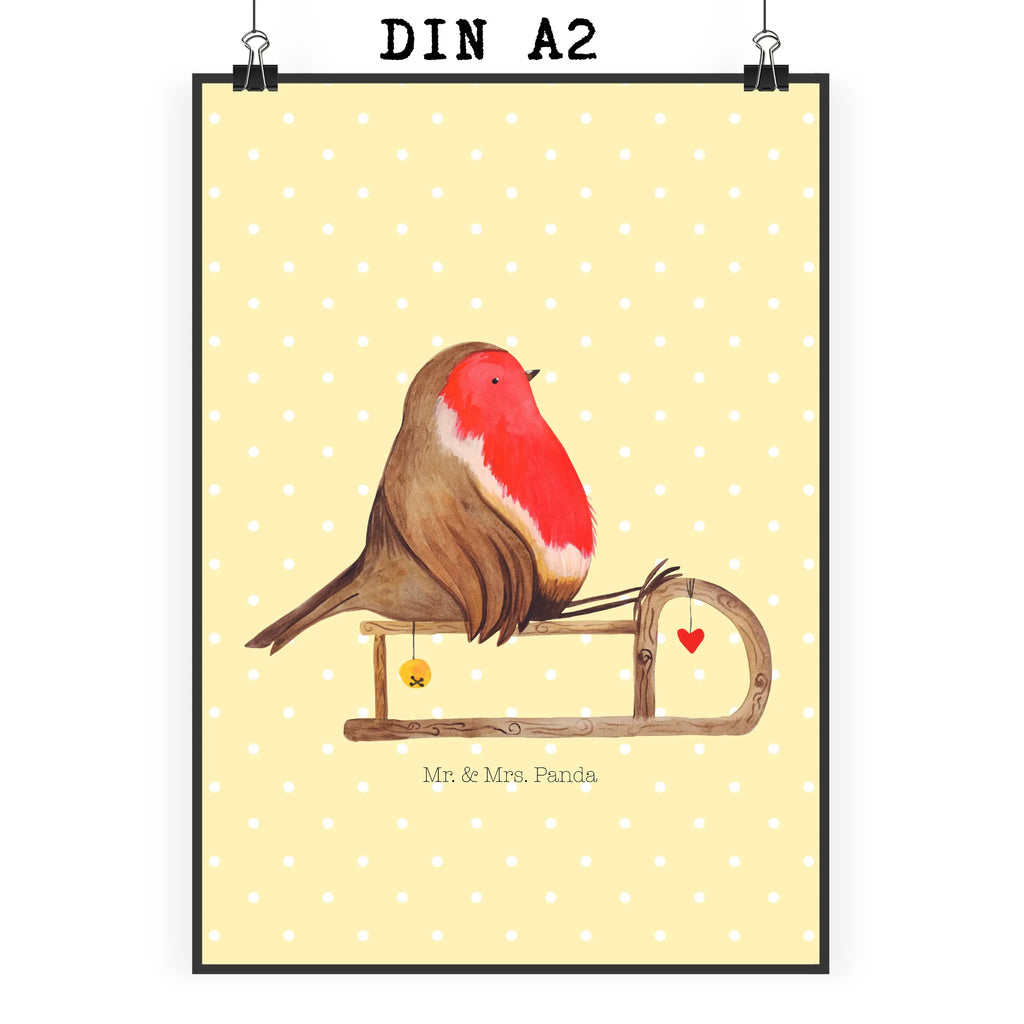 Poster Rotkehlchen Schlitten bild für wand, Poster, schlafzimmer poster, Raumdekoration, Handgemaltes Poster, Designposter, Bild, Wanddeko Bild, Wanddeko, Kinderposter, poster sprüche, großes poster, Mr. & Mrs. Panda Poster, Wanddekoration, Kunstdruck, Deko Bild, Küchenposter, kinderzimmer poster, Posterdruck, Wandposter, plakat, Wandbild, Wintermotiv, Heiligabend, Advent, Nikolaus, Weihnachtsdeko, Winter, Weihnachten, Schlitten, Vogel