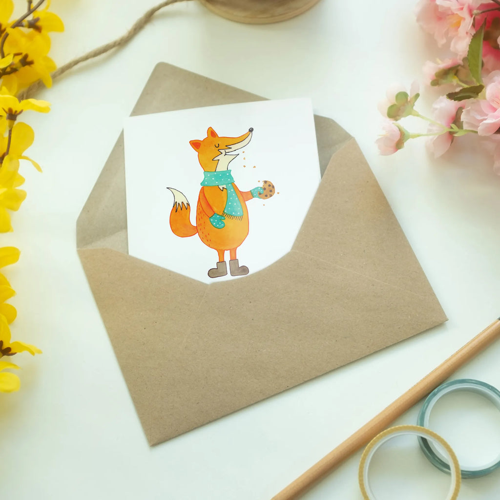 Grußkarte Fuchs Keks spruchkarte, Beileidskarte, hochzeitskarten, vatertagskarte, genesungskarte, firmungskarte, babykarte, valentinstagskarte, Grußkarte, osterkarten, glückwunschkarten, weihnachtskarten, Klappkarte, Glückwunschkarte, Grußkarten, dankeskarten, jubiläumskarte, einladungskarten, kommunionskarte, osterkarte, abiturkarte, neujahrskarte, Motivkarte, Fuchs, Plätzchen, Winter, Küche Deko, Weihnachtszeit, Backen Spruch, Füchse, Liebe, Kekse