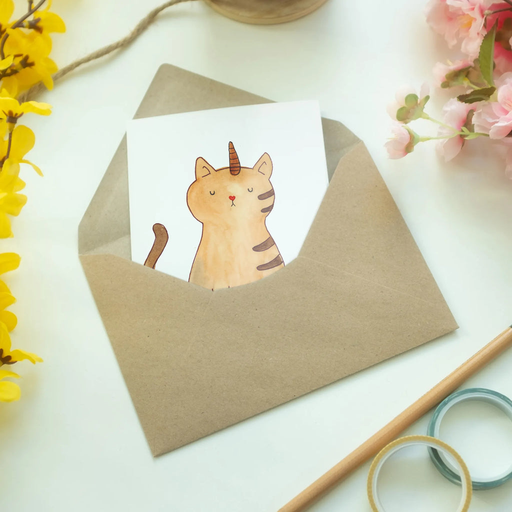 Greetings card unicorn Cat hochzeitskarten, babykarte, osterkarten, genesungskarte, Grußkarte, firmungskarte, valentinstagskarte, dankeskarten, glückwunschkarten, abiturkarte, Klappkarte, kommunionskarte, osterkarte, Grußkarten, neujahrskarte, vatertagskarte, jubiläumskarte, Beileidskarte, spruchkarte, Motivkarte, Glückwunschkarte, weihnachtskarten, einladungskarten, Einhörner, Einhorn Deko, Unicorn, Einhorn, Katzer, Katze, Katzenhorn, Kittyhorn, Erwachsenwerden, Einhornpower, Einhornkatze, Regenbogen, Glitzer, Mieze