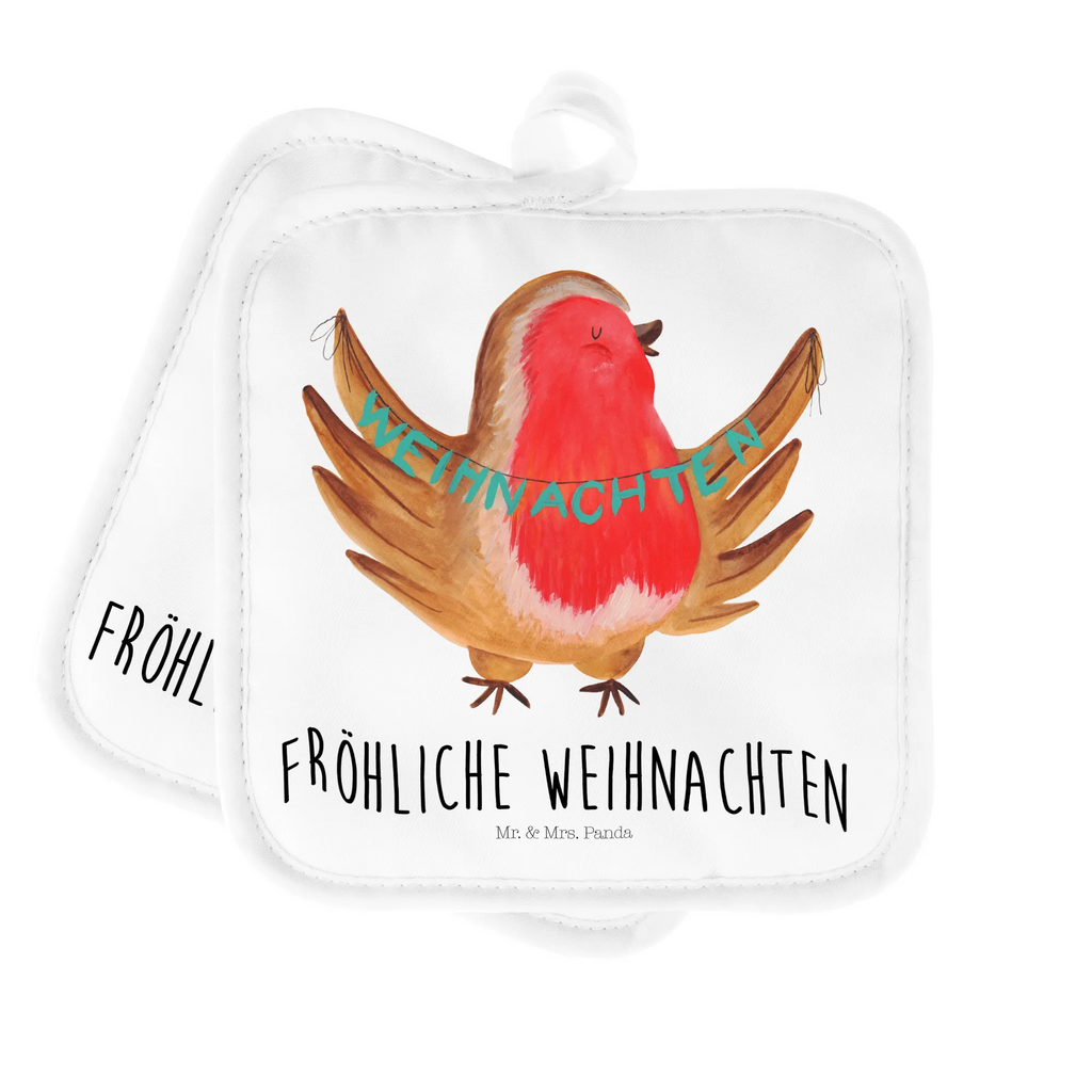 2er Set Topflappen  Rotkehlchen Weihnachten Schöne Topflappen, Topflappen Set, Topflappen 2er Set, Ofenhandschuh, Topfhandschuh, Topflappenset, Topfuntersetzer, Topflappen lustig, Topflappen, Topfhandschuhe, Ofenhandschuhe, Topflappen mit Spruch, Winter, Weihnachten, Weihnachtsdeko, Nikolaus, Advent, Heiligabend, Wintermotiv, Vogel, Weihnachtsmotiv, Frohe Weihnachten, xmas, Weihnachtsgruß