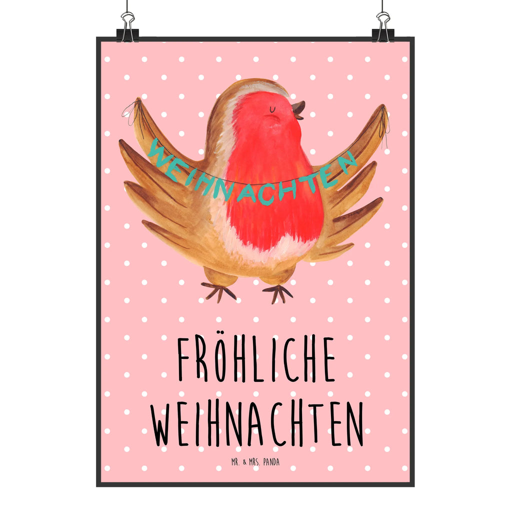 Poster Rotkehlchen Weihnachten Mr. & Mrs. Panda Poster, wanddruck, kunstposter, grafikposter, kunst für die wand, kunstdruck poster, Bild für Wand, Wanddeko Bild, Wandposter, Designposter, Wanddekoration, Plakat, Deko Bild, Wandschmuck, Kunstdruck, wandkunst, Bild, Poster, Wandbild, wanddeko, drucke, Posterdruck, Wintermotiv, Heiligabend, Advent, Nikolaus, Weihnachtsdeko, Winter, Weihnachten, Weihnachtsgruß, Frohe Weihnachten, Weihnachtsmotiv, Vogel, Xmas