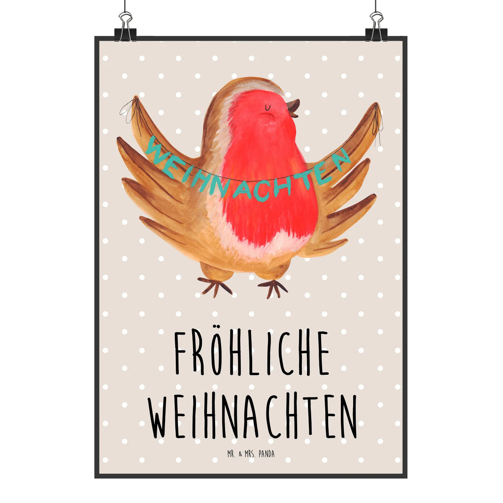 Poster Rotkehlchen Weihnachten Mr. & Mrs. Panda Poster, wanddruck, kunstposter, grafikposter, kunst für die wand, kunstdruck poster, Bild für Wand, Wanddeko Bild, Wandposter, Designposter, Wanddekoration, Plakat, Deko Bild, Wandschmuck, Kunstdruck, wandkunst, Bild, Poster, Wandbild, wanddeko, drucke, Posterdruck, Wintermotiv, Heiligabend, Advent, Nikolaus, Weihnachtsdeko, Winter, Weihnachten, Weihnachtsgruß, Frohe Weihnachten, Weihnachtsmotiv, Vogel, Xmas