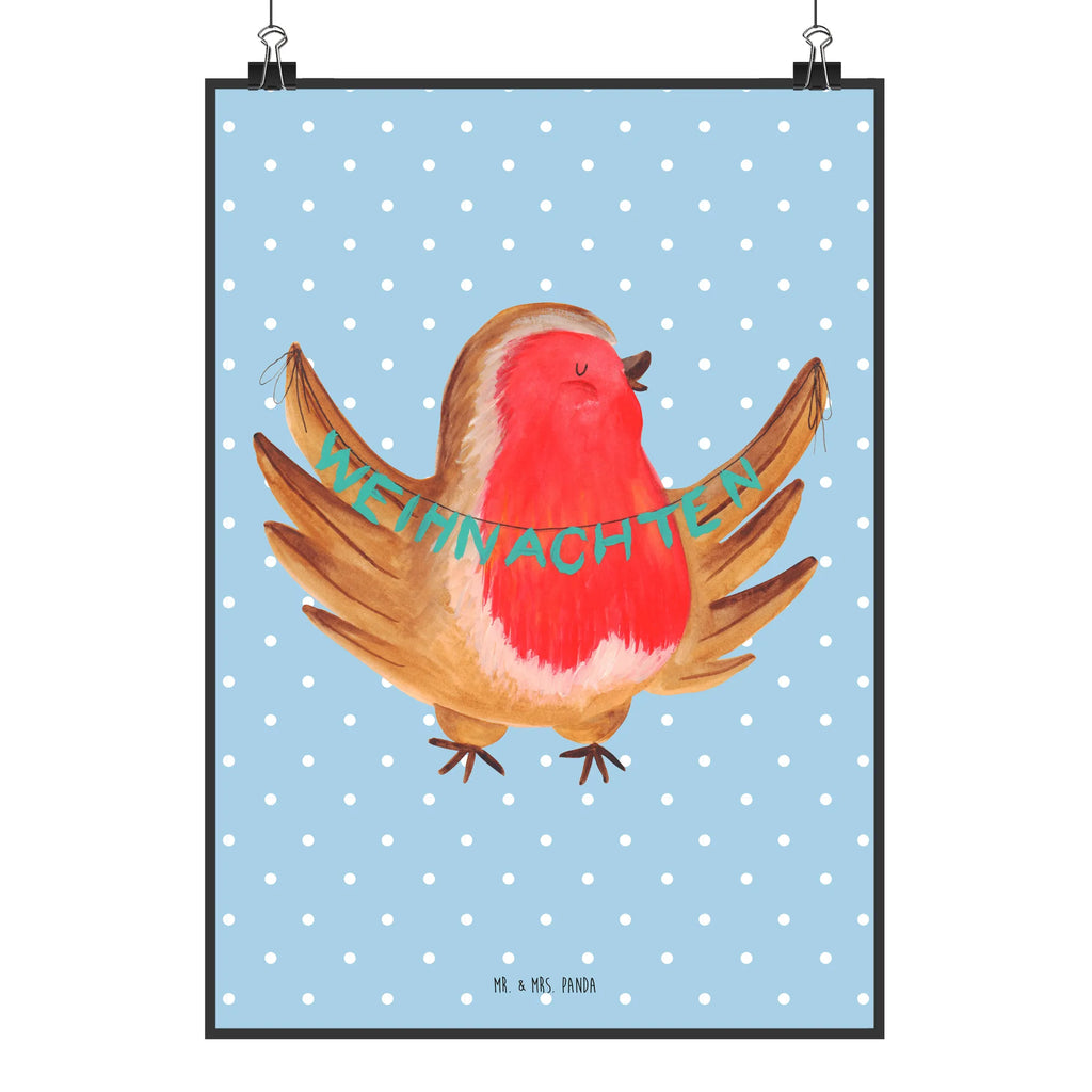 Poster Rotkehlchen Weihnachten Mr. & Mrs. Panda Poster, wanddruck, kunstposter, grafikposter, kunst für die wand, kunstdruck poster, Bild für Wand, Wanddeko Bild, Wandposter, Designposter, Wanddekoration, Plakat, Deko Bild, Wandschmuck, Kunstdruck, wandkunst, Bild, Poster, Wandbild, wanddeko, drucke, Posterdruck, Wintermotiv, Heiligabend, Advent, Nikolaus, Weihnachtsdeko, Winter, Weihnachten, Weihnachtsgruß, Frohe Weihnachten, Weihnachtsmotiv, Vogel, Xmas