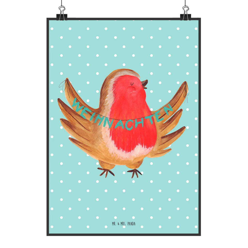 Poster Rotkehlchen Weihnachten Mr. & Mrs. Panda Poster, wanddruck, kunstposter, grafikposter, kunst für die wand, kunstdruck poster, Bild für Wand, Wanddeko Bild, Wandposter, Designposter, Wanddekoration, Plakat, Deko Bild, Wandschmuck, Kunstdruck, wandkunst, Bild, Poster, Wandbild, wanddeko, drucke, Posterdruck, Wintermotiv, Heiligabend, Advent, Nikolaus, Weihnachtsdeko, Winter, Weihnachten, Weihnachtsgruß, Frohe Weihnachten, Weihnachtsmotiv, Vogel, Xmas