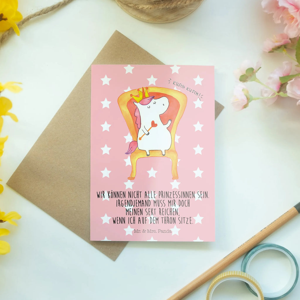 Greetings card unicorn princess Einladungskarte, Geburtstagskarte, Glückwunschkarte, Hochzeitskarte, Ansichtskarten, Klappkarte, Karte, Grußkarte, Einhorn, Einhörner, Einhorn Deko, Unicorn, Geburtstagsgeschenk, Prinzessin, Monat, Geschenk, Geburtstag
