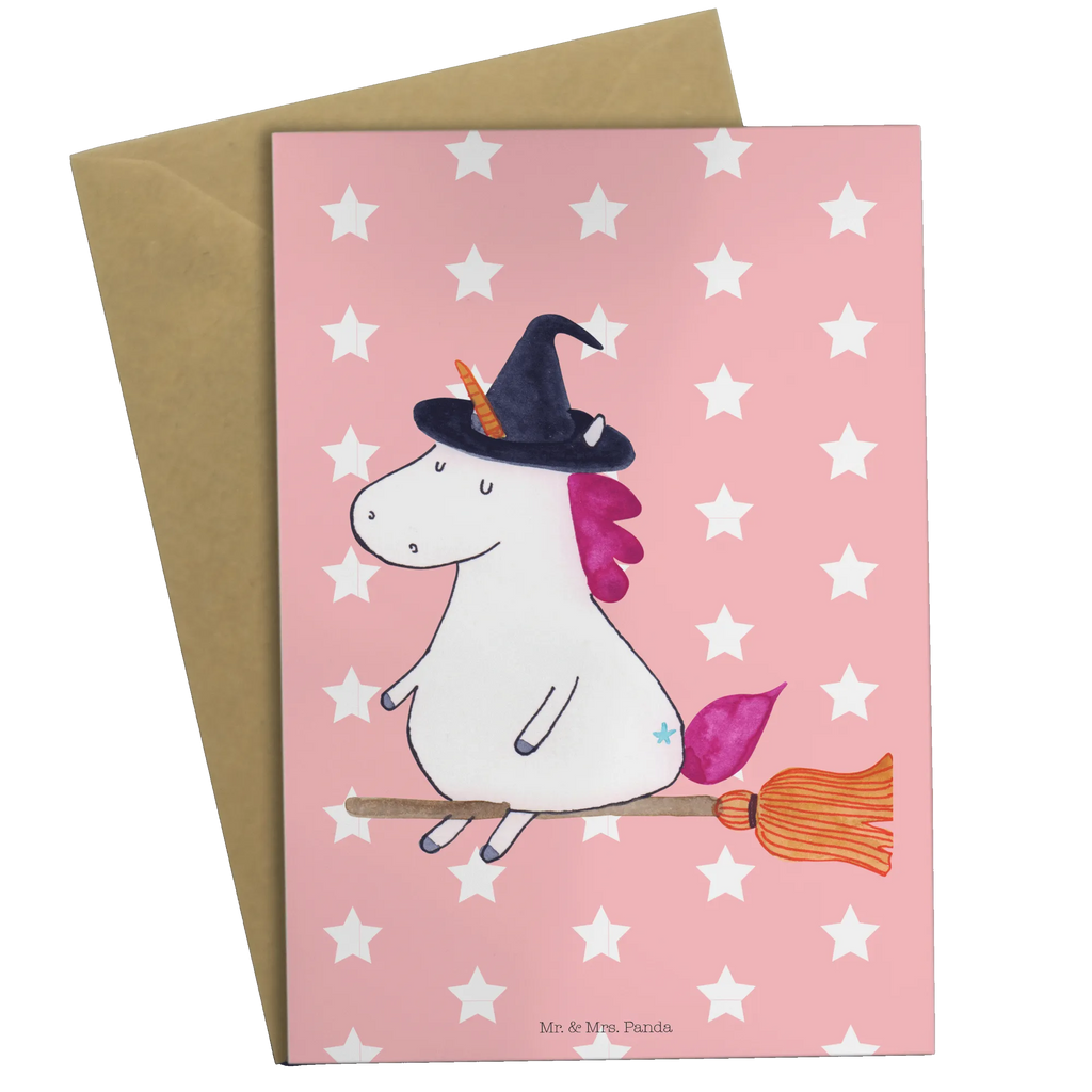 Greetings card unicorn Witch Klappkarte, Glückwunschkarte, Grußkarte, Ansichtskarten, Einladungskarte, Karte, Hochzeitskarte, Geburtstagskarte, Einhorn, Einhörner, Einhorn Deko, Unicorn, Hexe, Teufel, Zicke, Freundin, Ehefrau, Frau, Leben, Engel, Verrückte