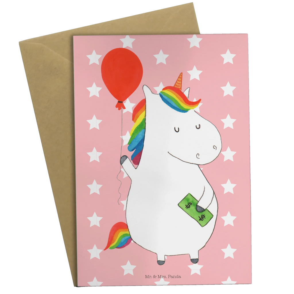 Grußkarte Einhorn Luftballon kommunionskarte, Beileidskarte, Motivkarte, weihnachtskarten, abiturkarte, glückwunschkarten, hochzeitskarten, babykarte, osterkarten, Glückwunschkarte, Klappkarte, Grußkarten, firmungskarte, osterkarte, einladungskarten, vatertagskarte, dankeskarten, jubiläumskarte, spruchkarte, valentinstagskarte, Grußkarte, neujahrskarte, genesungskarte, Einhorn, Einhörner, Einhorn Deko, Unicorn, Freundin, Luftballon, Geld, Lebenslust, Freude, Geschenk