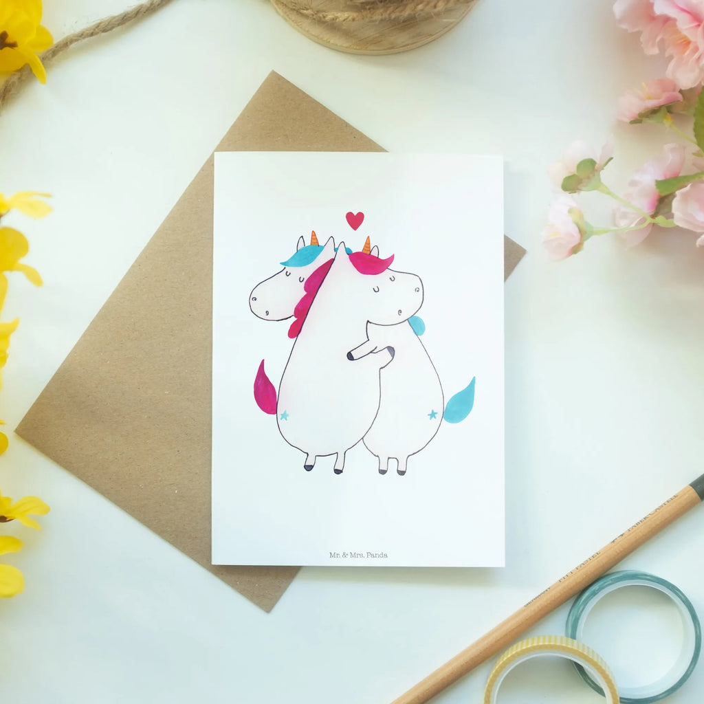 Greetings card unicorn communication birthday card, wedding card, folding card, invitation card, greeting card, unicorn, unicorns, present, gift, marriage, Thank you, valentine's day, partner, witty, funny, valentine, saying, Unicorn, love