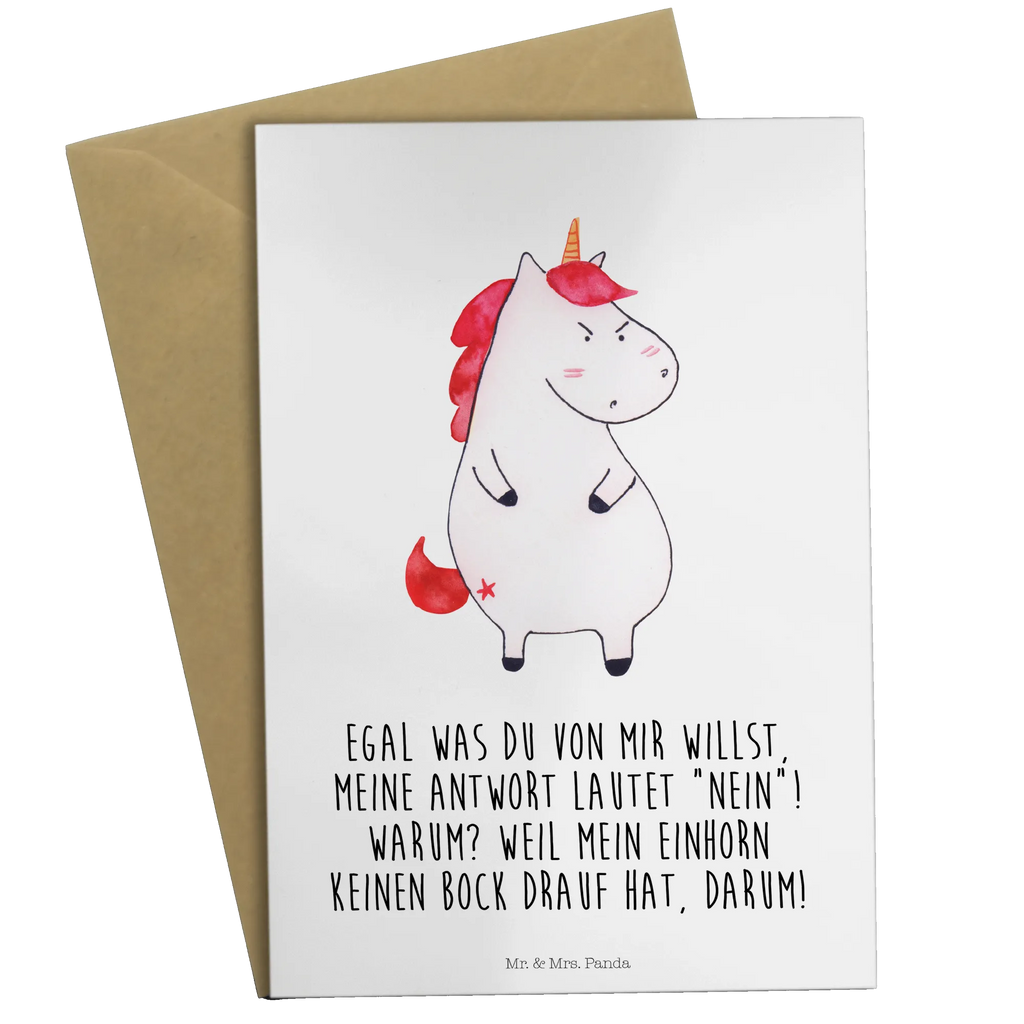 Greetings card unicorn Fury wedding card, greeting card, folding card, invitation card, birthday card, unicorn, unicorns, office gift, listless, reality, Unicorn, stupid questions, angry, announcement, colleg gift, work, office