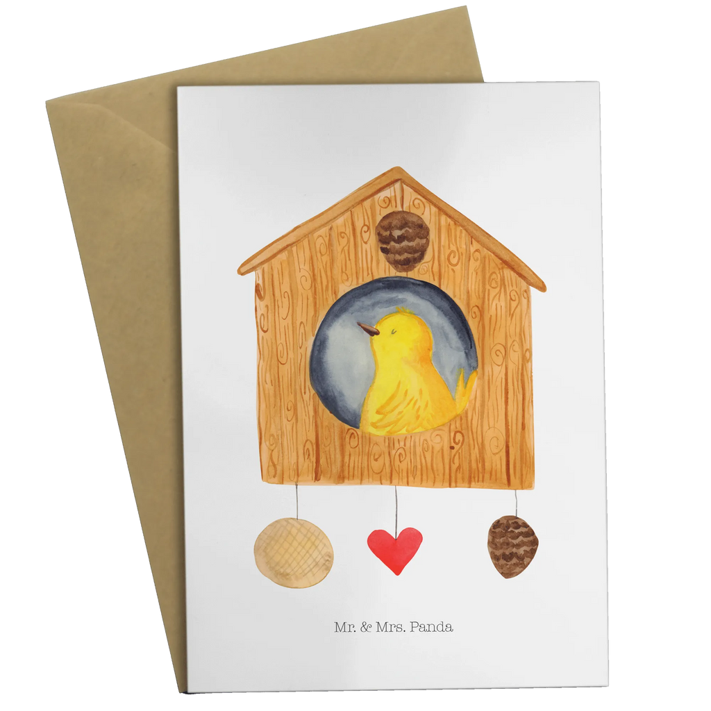 Greetings card birdhouse Home Glückwunschkarte, Motivkarte, hochzeitskarten, babykarte, einladungskarten, Klappkarte, neujahrskarte, genesungskarte, osterkarten, Beileidskarte, Grußkarte, Grußkarten, vatertagskarte, osterkarte, jubiläumskarte, dankeskarten, weihnachtskarten, firmungskarte, kommunionskarte, valentinstagskarte, spruchkarte, glückwunschkarten, abiturkarte, Lustige Sprüche, Tiermotive, Gute Laune, Tiere, Einzug, Hausbau, Haus, Geschenk, Umzug, Home Sweet Home, Vogelhaus, Einzugsgeschenk, Vogel