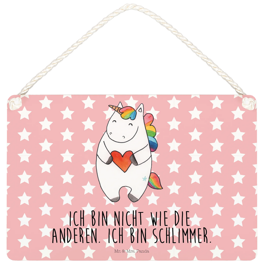 Deko Schild Einhorn Herz wandhänger, Wandschild, dekotafel, wandtafel, holzbild, Dekoschild, Türschild, Deko Wandtafel, hängeschild, Holzschild, dekoration schild, Schild mit Spruch, dekoschilder, Holztafel, sprüche schild, Schild, Deko Schild, Spruchschild, Badschild, Türschild Familie, Küchenschild, Motivschild, Einhorn Deko, Einhorn, Unicorn, Einhörner, Bunt, Anders, böse, Witzig, Lustig, Schlimm, Freundin, Herz